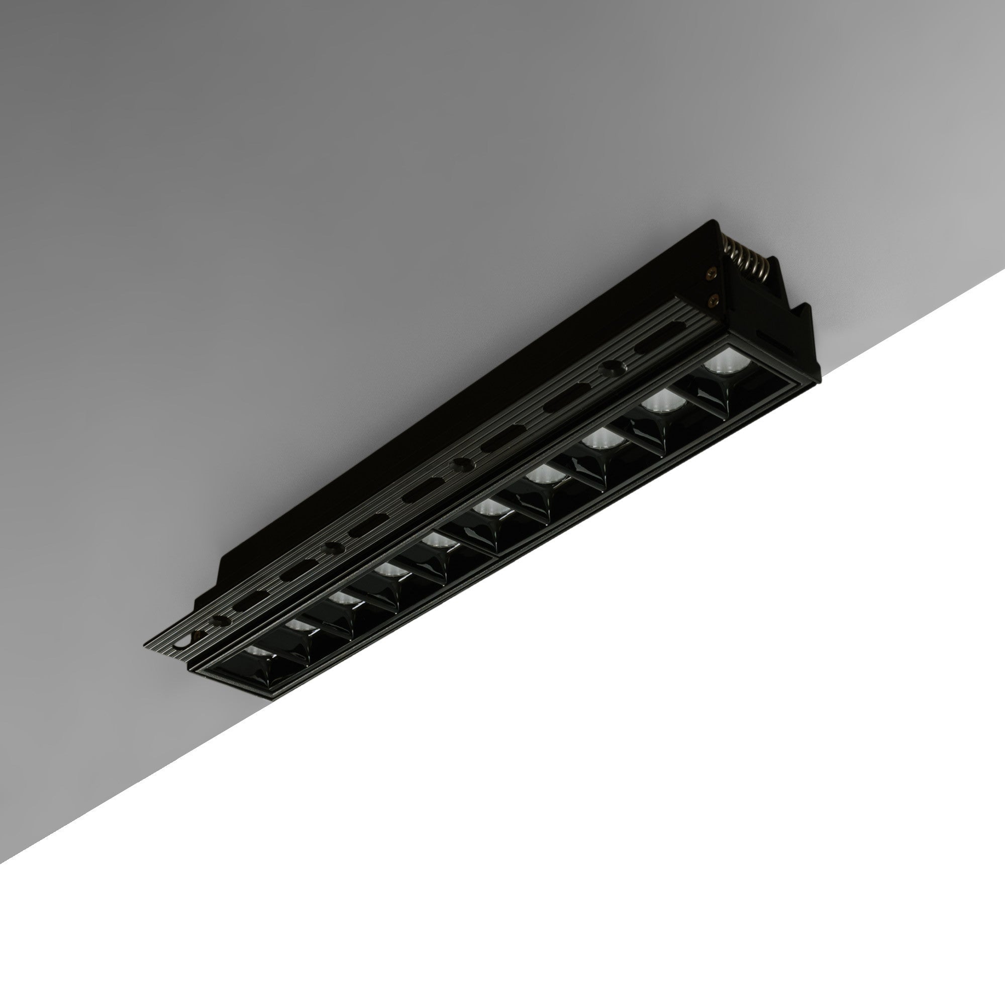 Foco lineal LED trimless / integración - 20W - UGR18 - CRI90