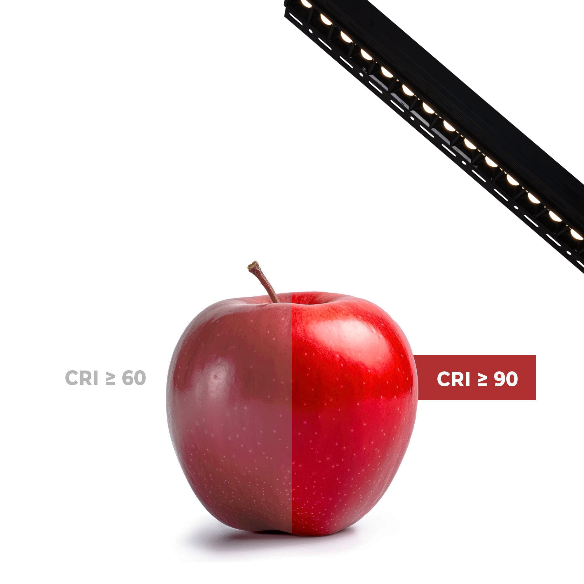 Foco lineal LED trimless / integración - 30W - UGR18 - CRI90