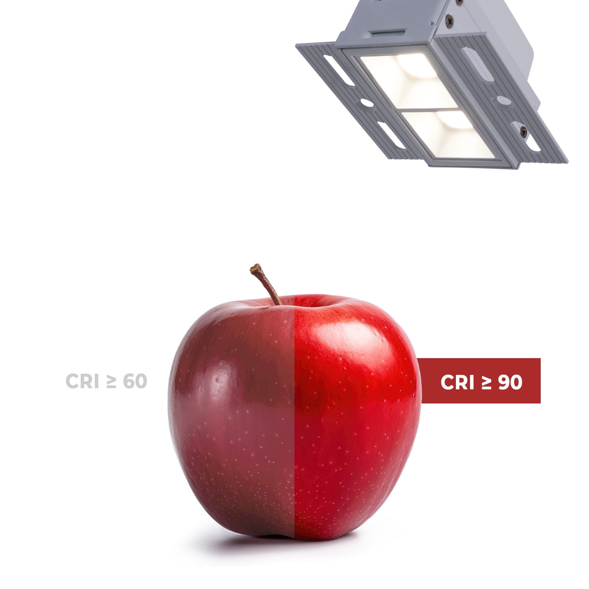 Foco lineal LED trimless / integración - 4W - UGR18 - CRI90