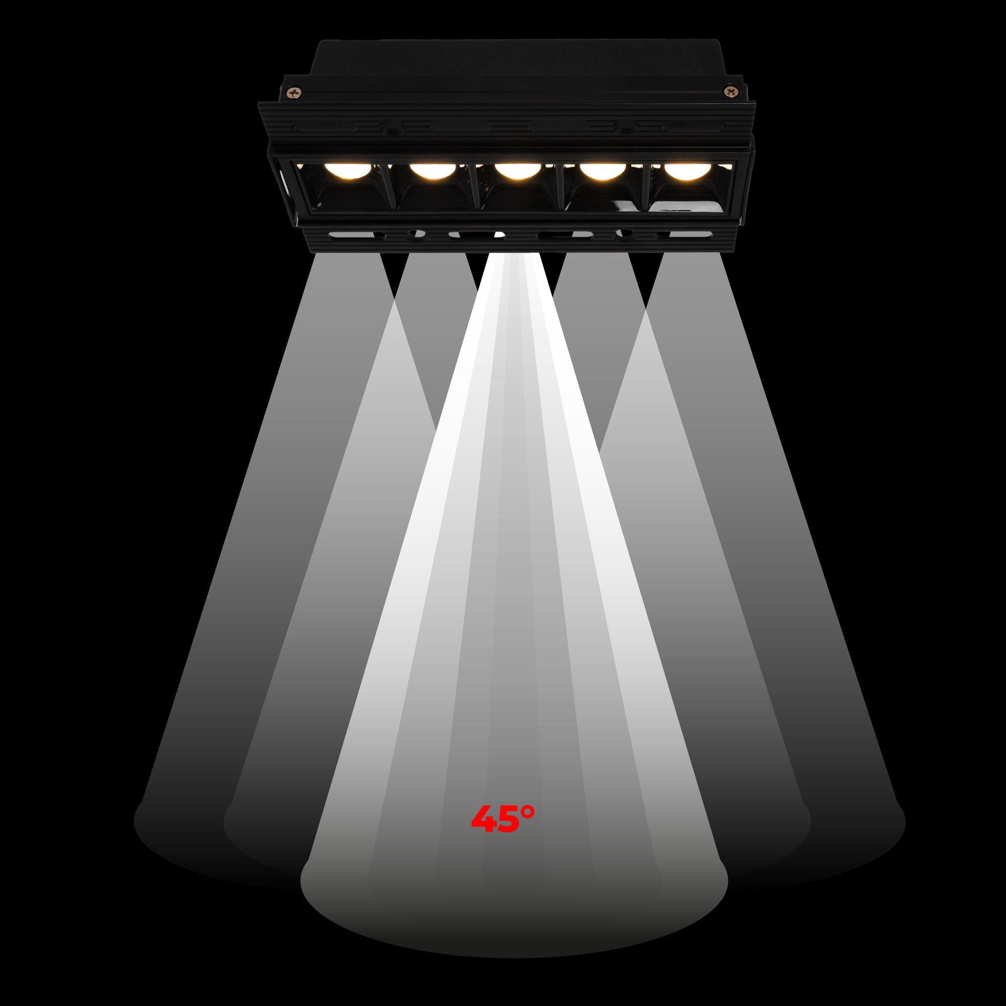 Foco lineal LED trimless / integración - 12W - UGR18 - CRI90