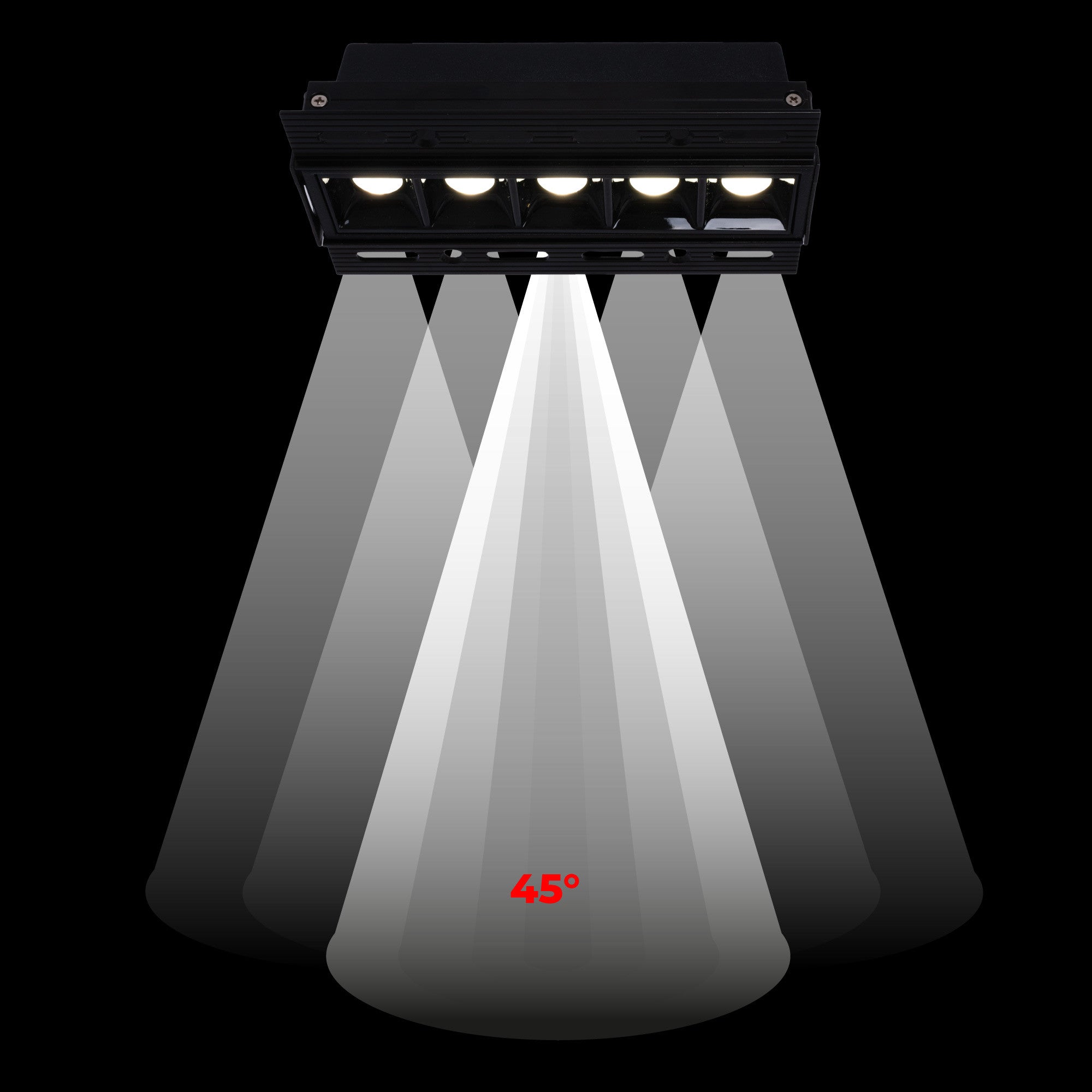 Foco lineal LED trimless / integración - 12W - UGR18 - CRI90