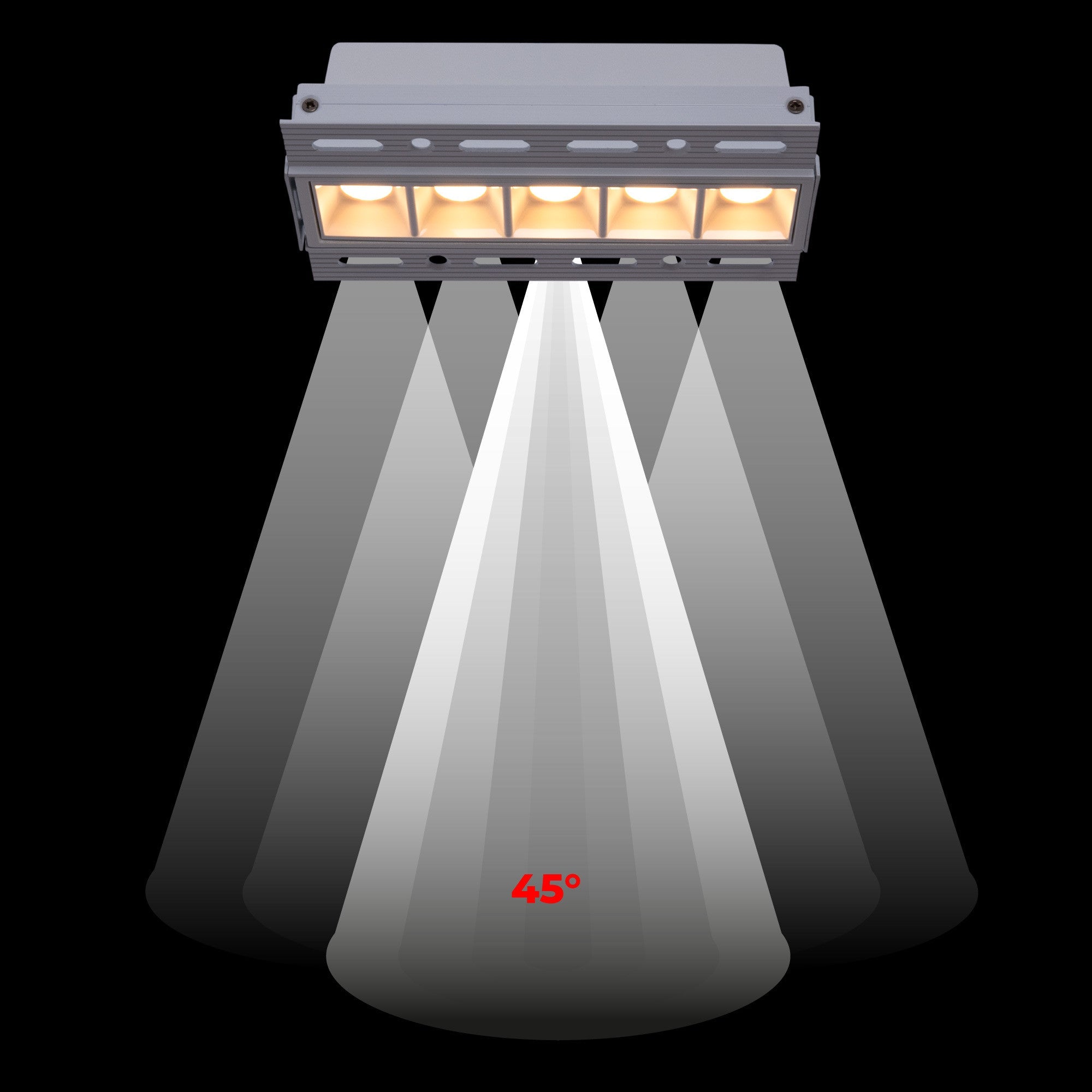 Foco lineal LED trimless / integración - 12W - UGR18 - CRI90