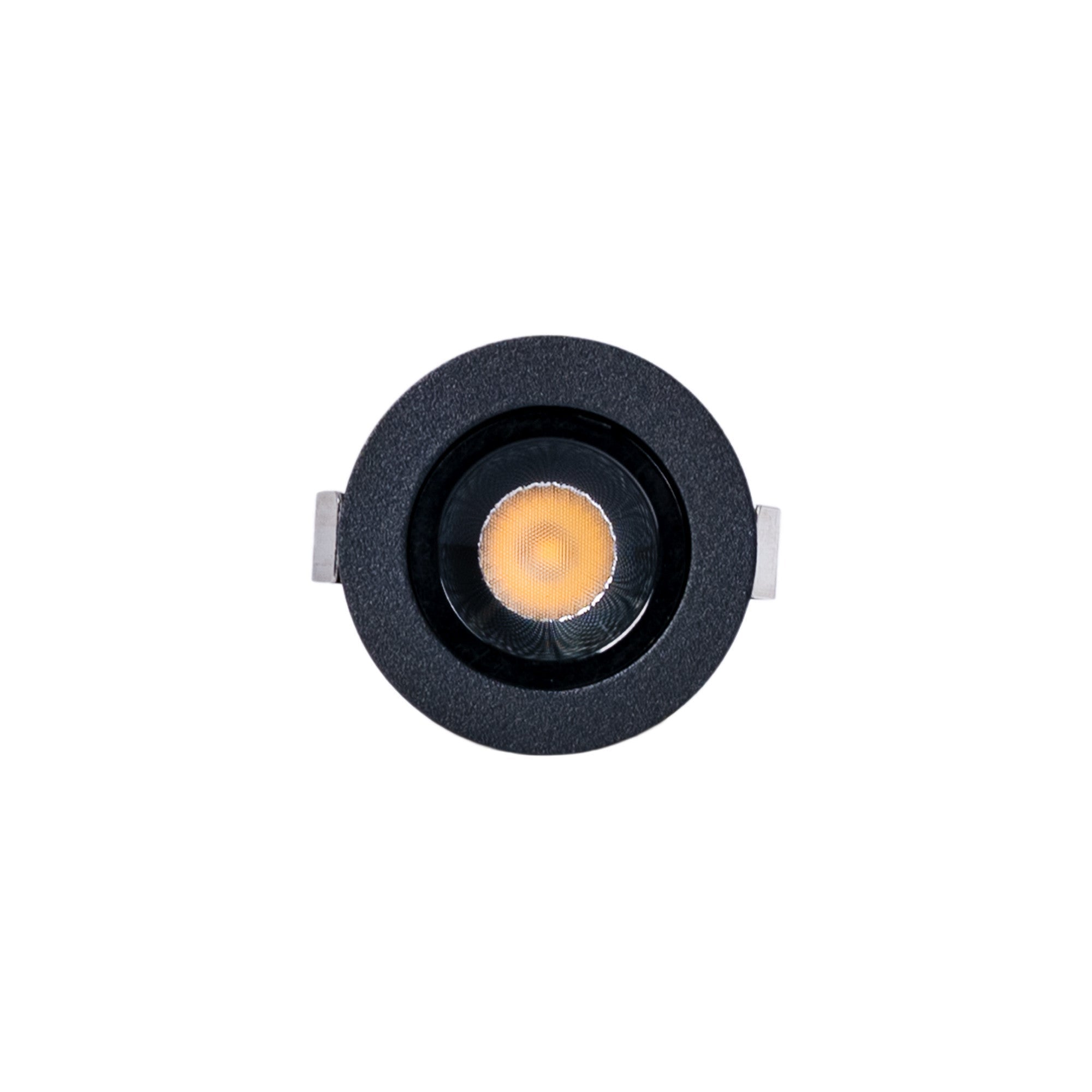 Downlight LED empotrable circular 2W - Chip Osram - UGR18 -  Corte Ø 25mm - Negro
