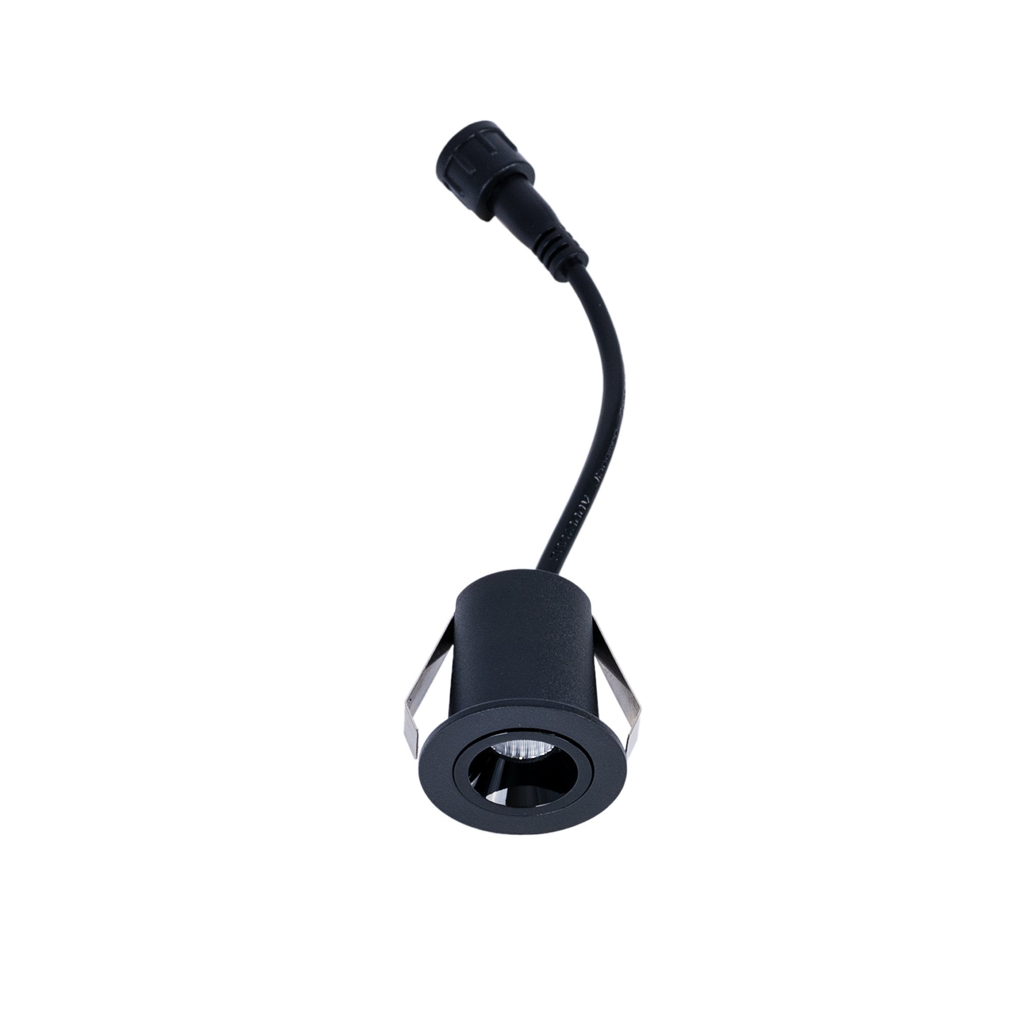 Downlight LED empotrable circular 2W - Chip Osram - UGR18 -  Corte Ø 25mm - Negro