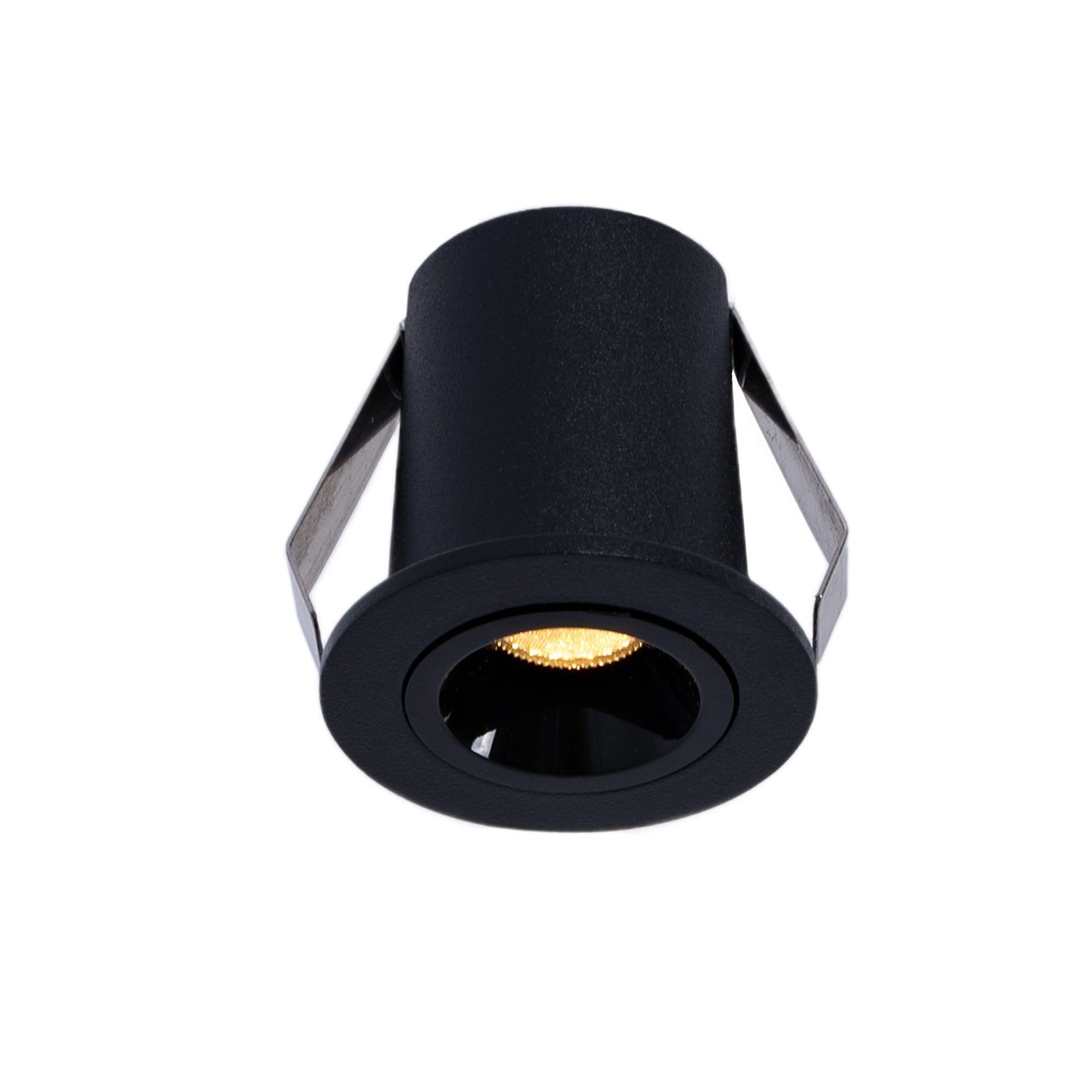 Downlight LED empotrable circular 2W - Chip Osram - UGR18 -  Corte Ø 25mm - Negro