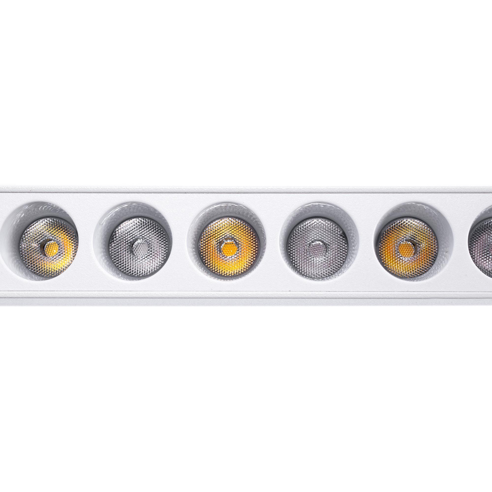 Luminaria lineal para carril magnético CCT - 10W - UGR18 - Mi Light