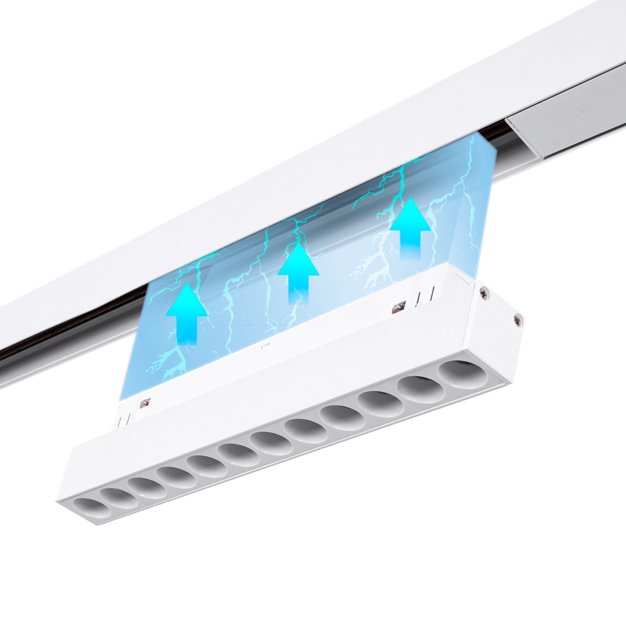 Luminaria lineal para carril magnético CCT - 10W - UGR18 - Mi Light