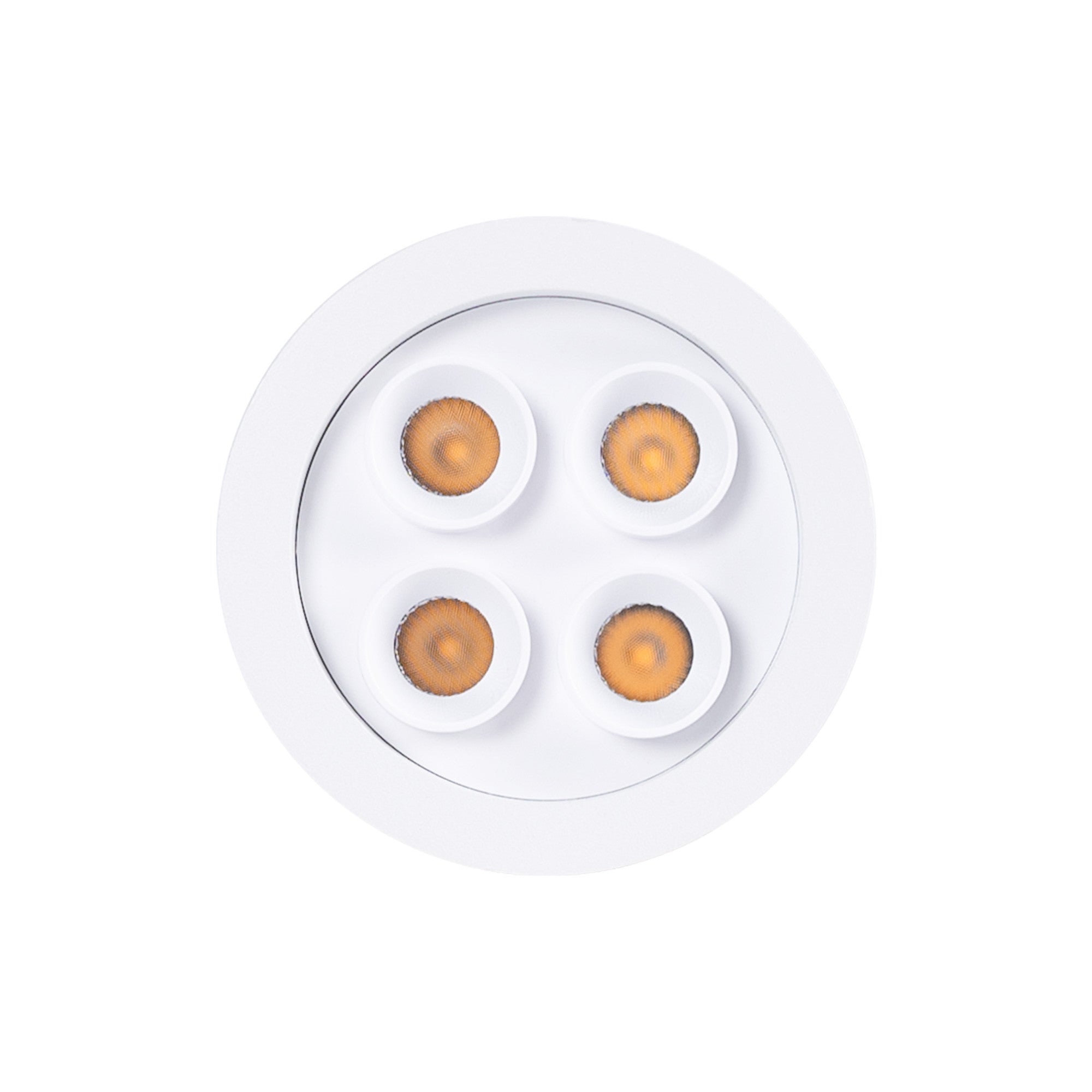 Downlight LED empotrable circular 8W - Chip Osram - UGR18 - Corte Ø 58mm