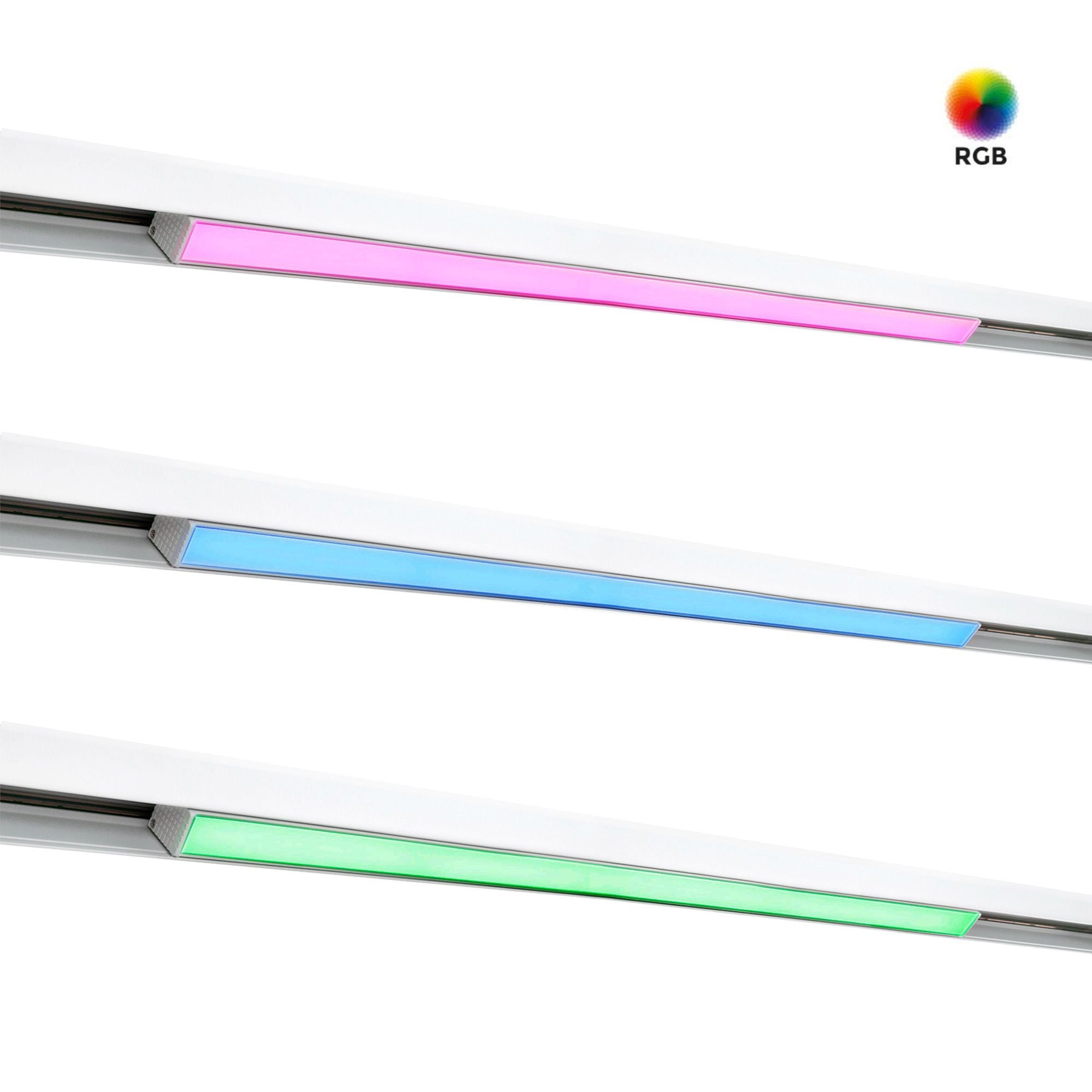 Luminaria lineal opal para carril magnético RGB + CCT - 24W - Mi Light - Blanco