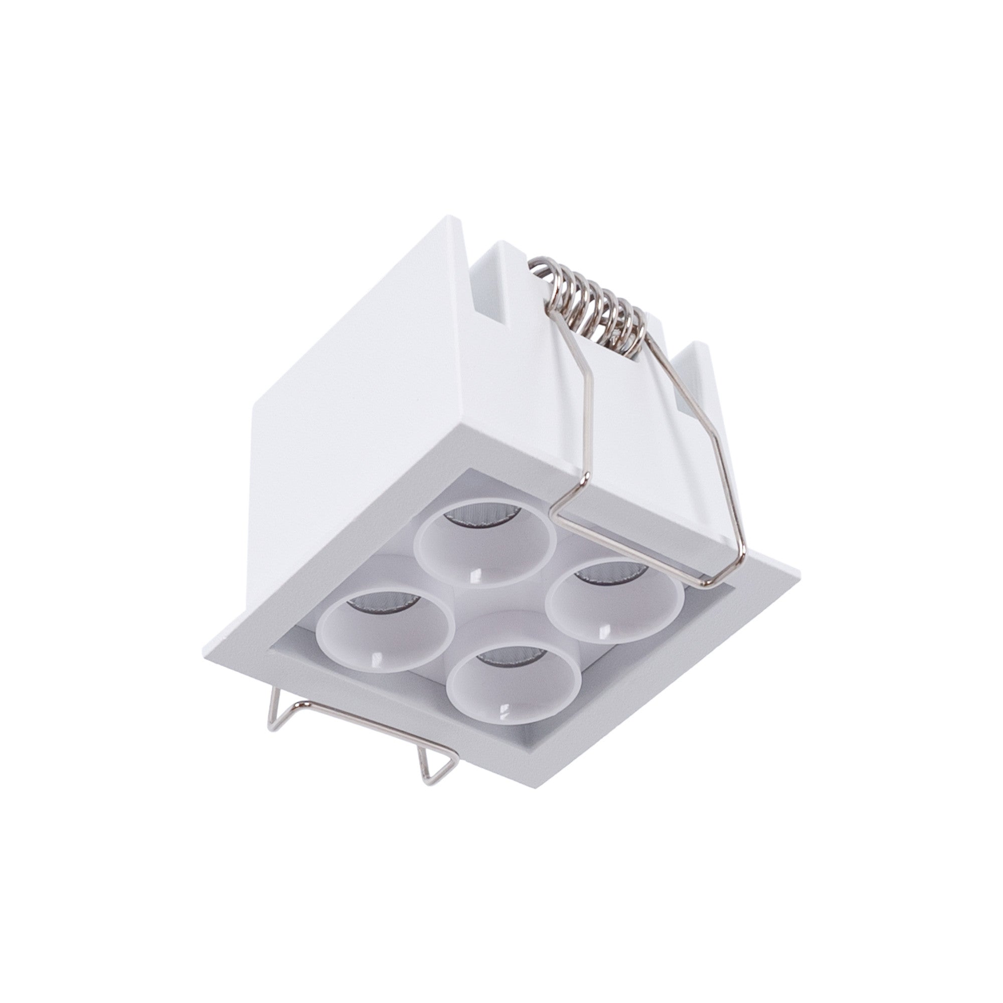 Downlight LED empotrable cuadrado 8W - Chip Osram - UGR18 - Corte 48 x 48 mm