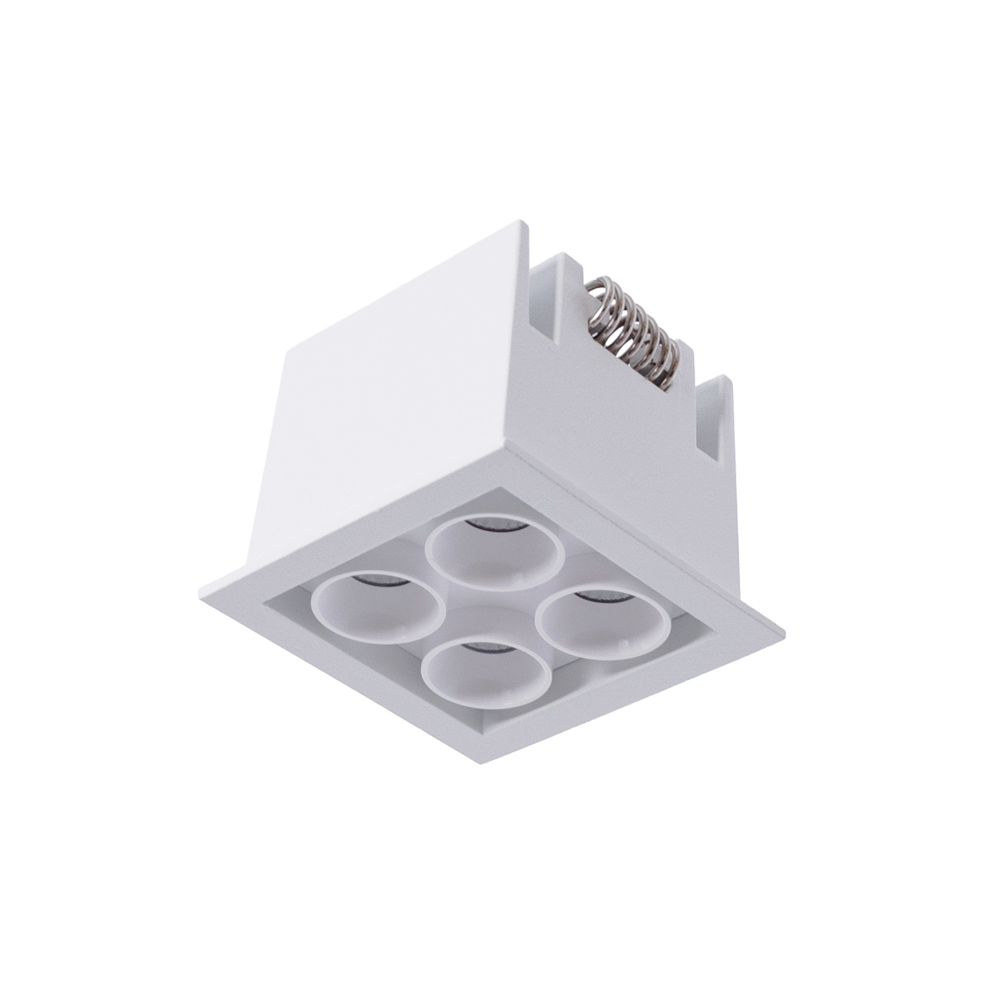 Downlight LED empotrable cuadrado 8W - Chip Osram - UGR18 - Corte 48 x 48 mm