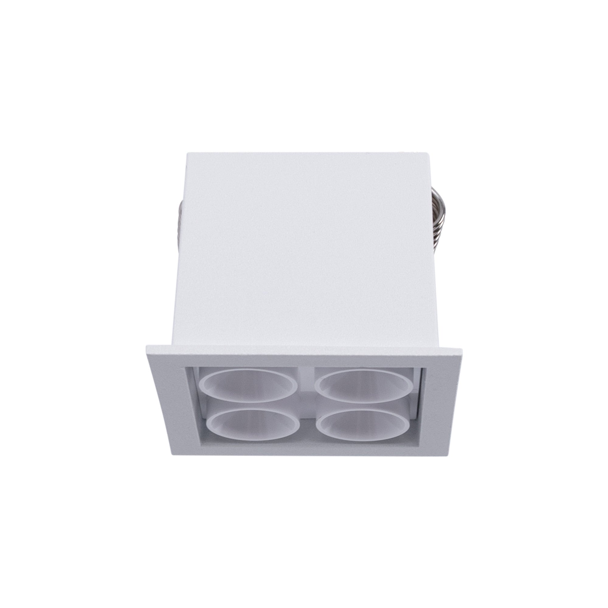 Downlight LED empotrable cuadrado 8W - Chip Osram - UGR18 - Corte 48 x 48 mm