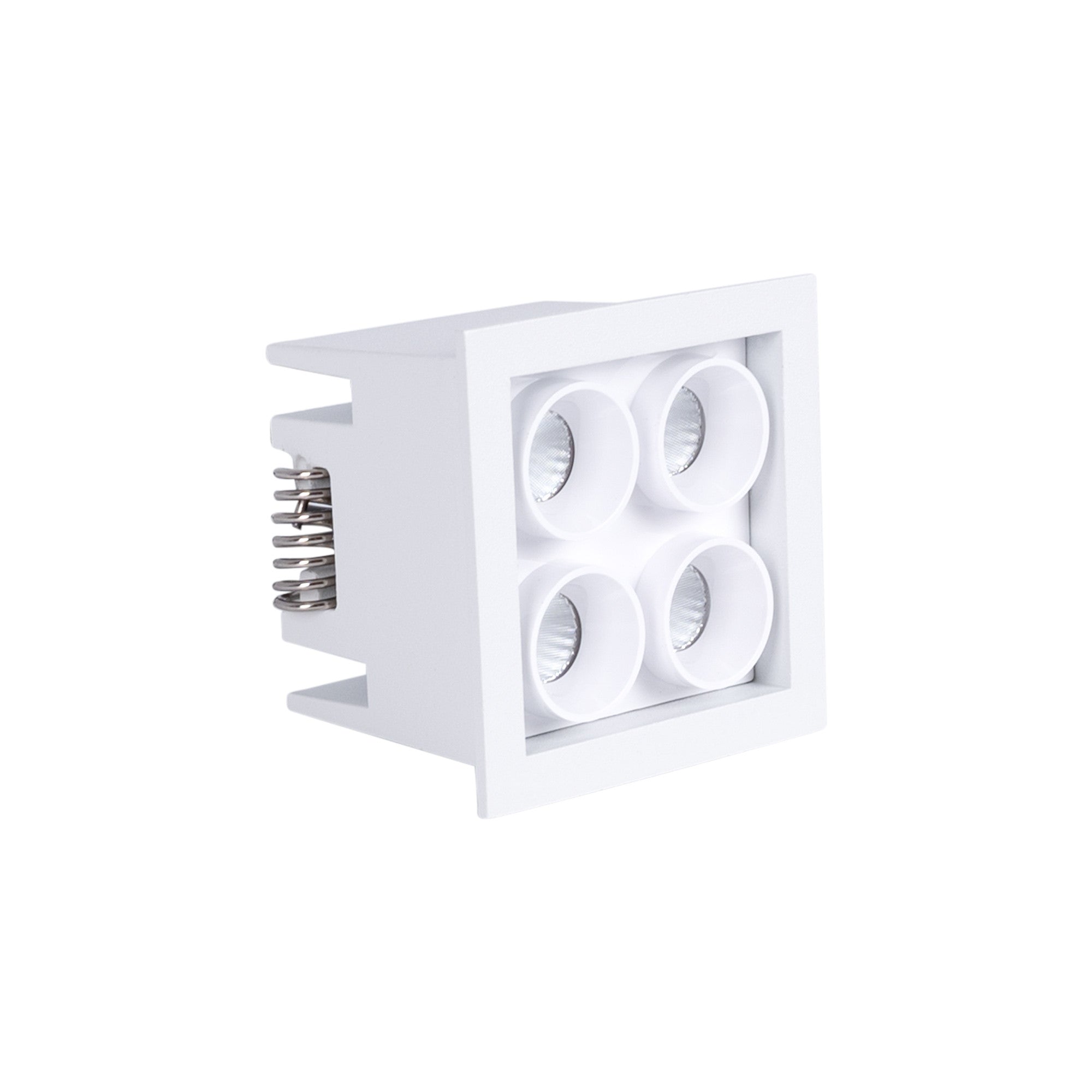 Downlight LED empotrable cuadrado 8W - Chip Osram - UGR18 - Corte 48 x 48 mm