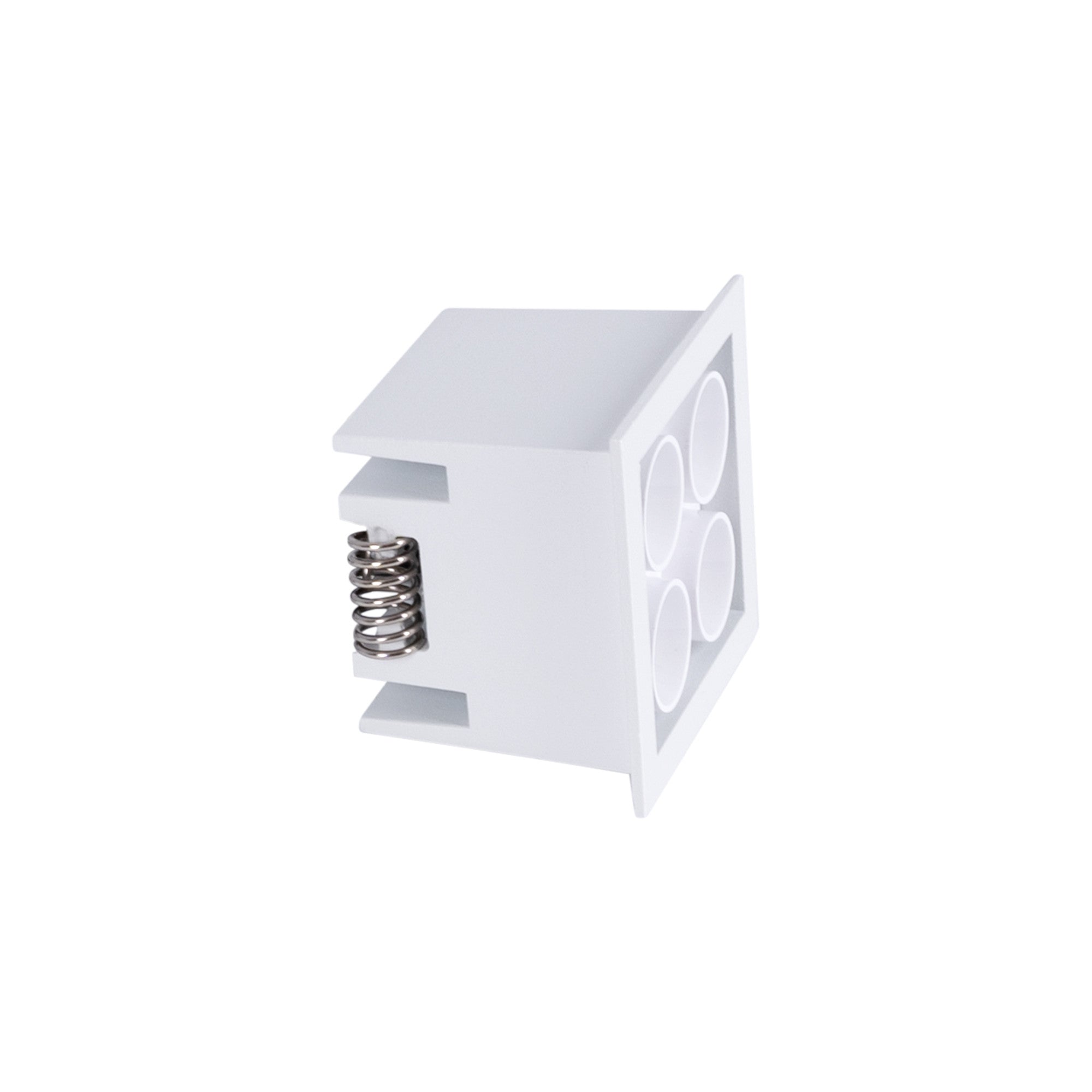 Downlight LED empotrable cuadrado 8W - Chip Osram - UGR18 - Corte 48 x 48 mm