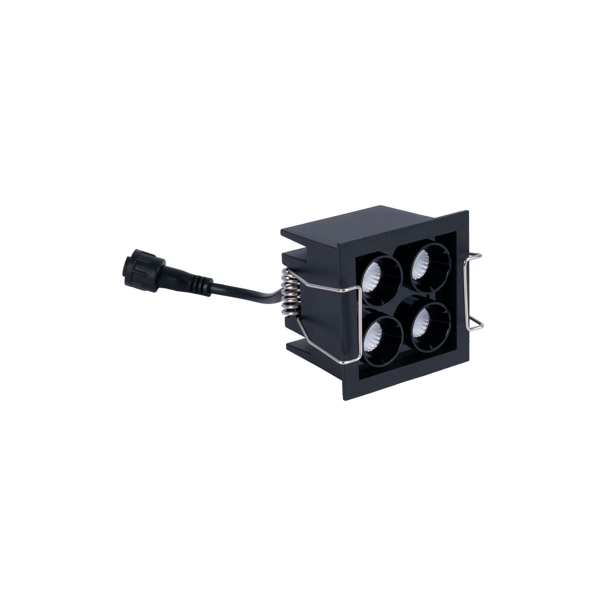 Downlight LED empotrable cuadrado 8W - Chip Osram - UGR18 - Corte 48 x 48 mm