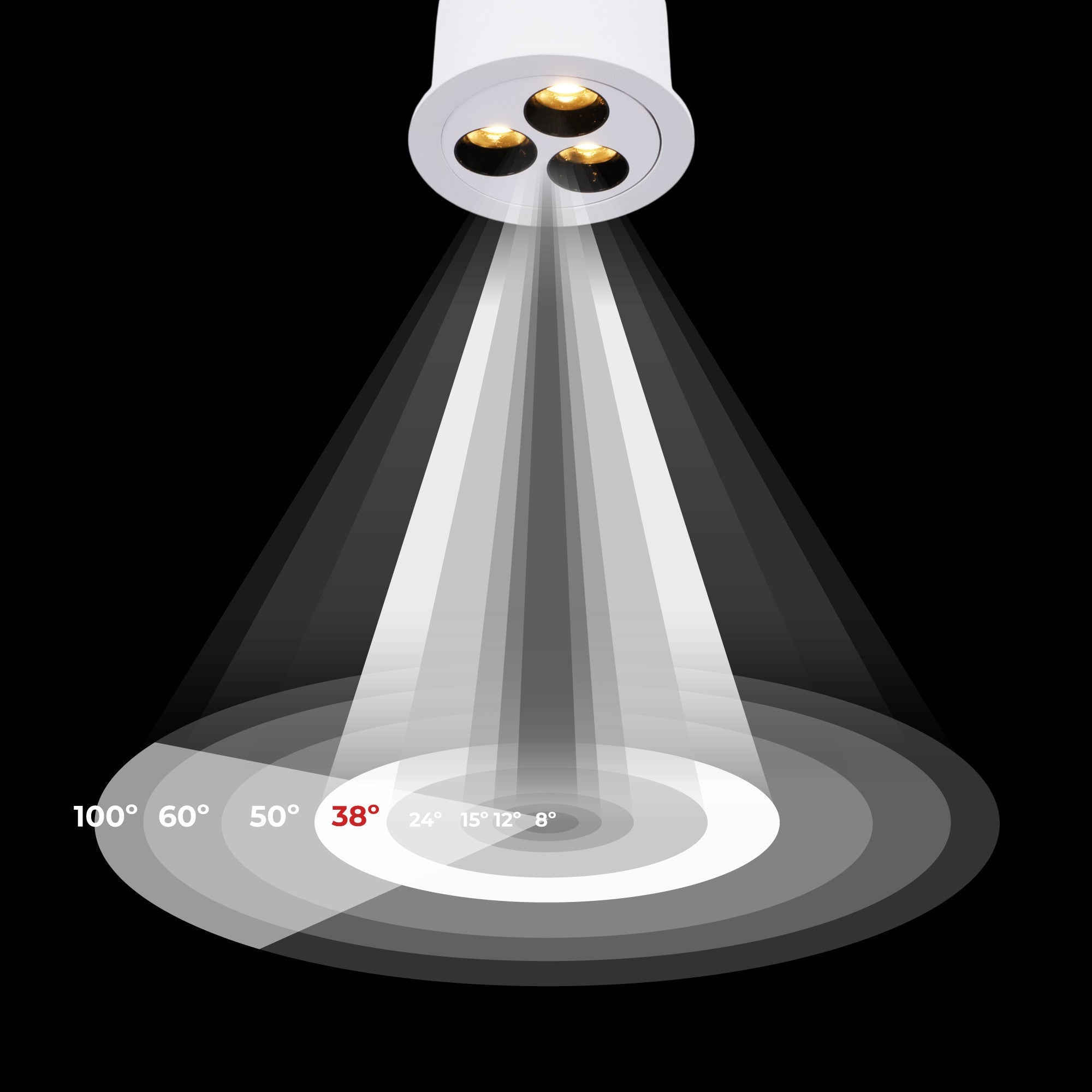 Downlight LED empotrable circular 6W - UGR18 - Corte Ø 55mm - Blanco