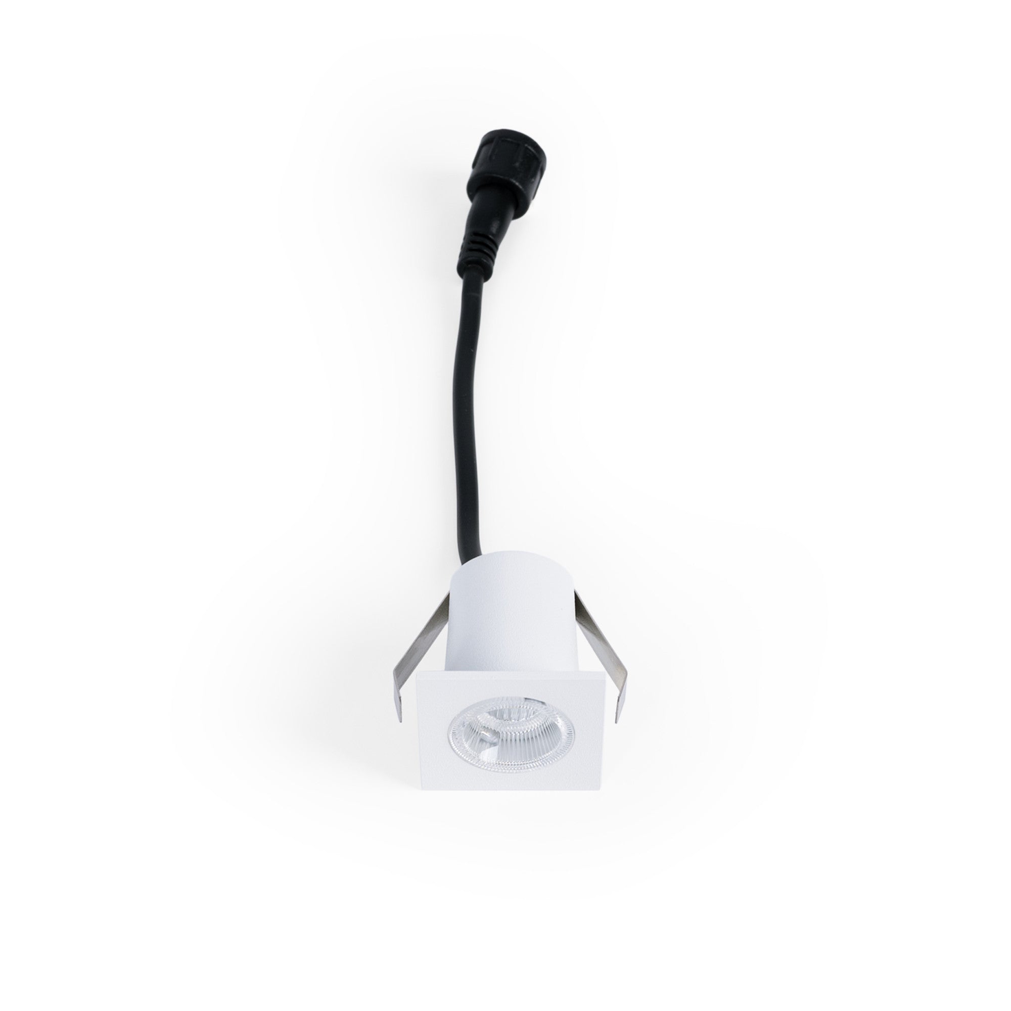 Downlight LED empotrable cuadrado 2W - Chip Osram - UGR18 -  Corte Ø 25mm - Blanco