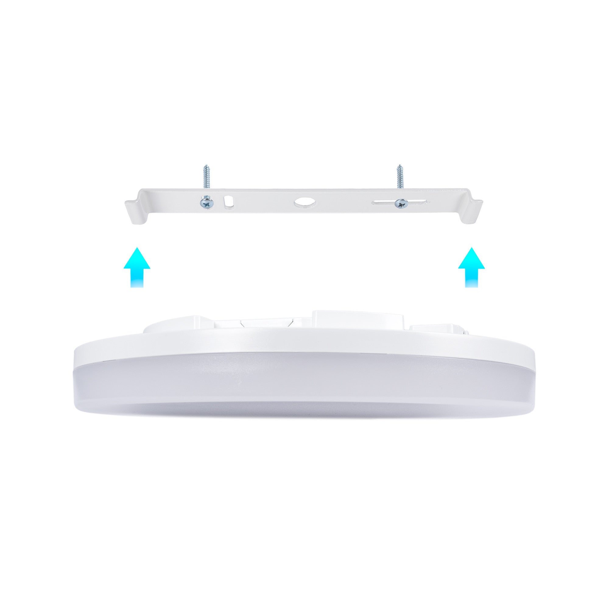 Plafón LED estanco CCT con sensor de movimiento por microondas - 24W - Ø28cm - IP65