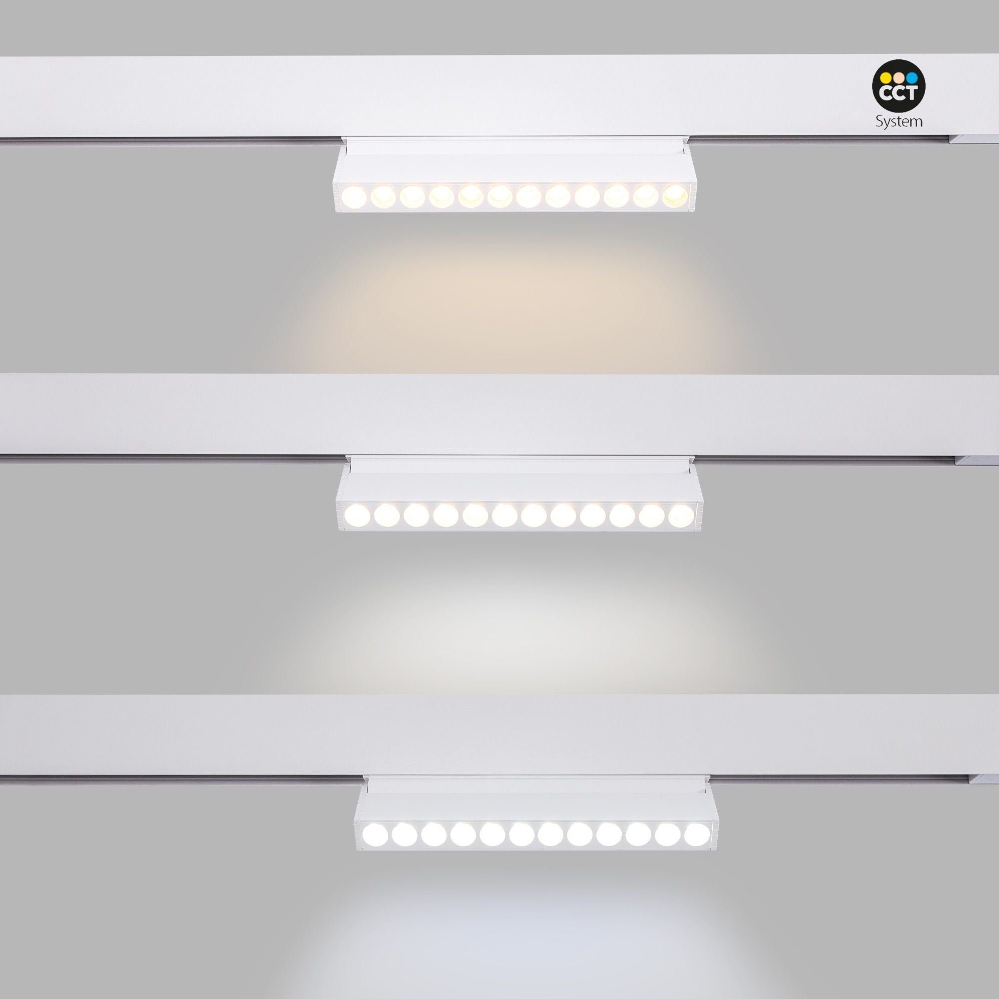 Luminaria lineal orientable para carril magnético RGB + CCT - 6W - UGR18 - Mi Light