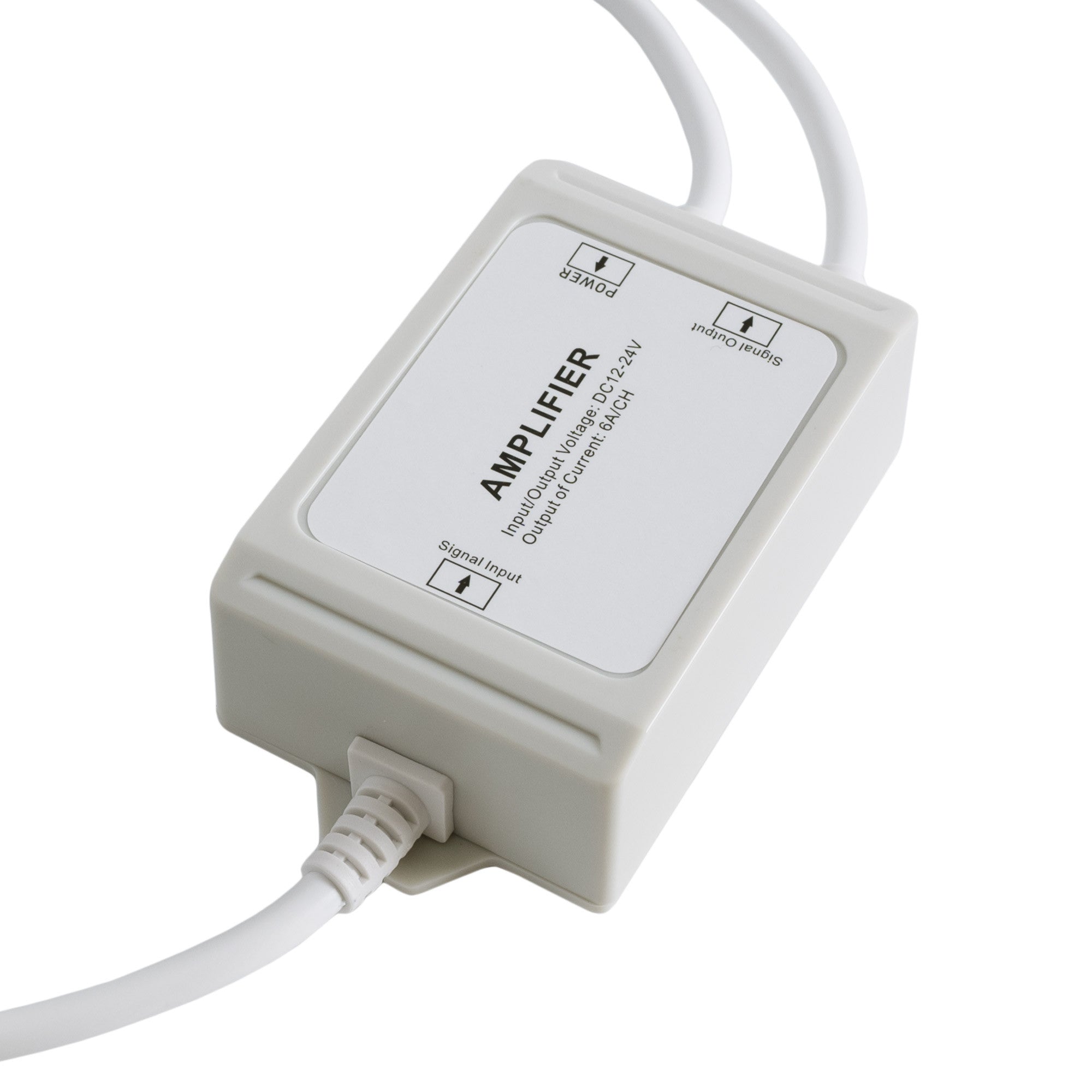 Amplificador de señal / Repetidor RGBW estanco 12-24V DC - 6A/canal - IP67