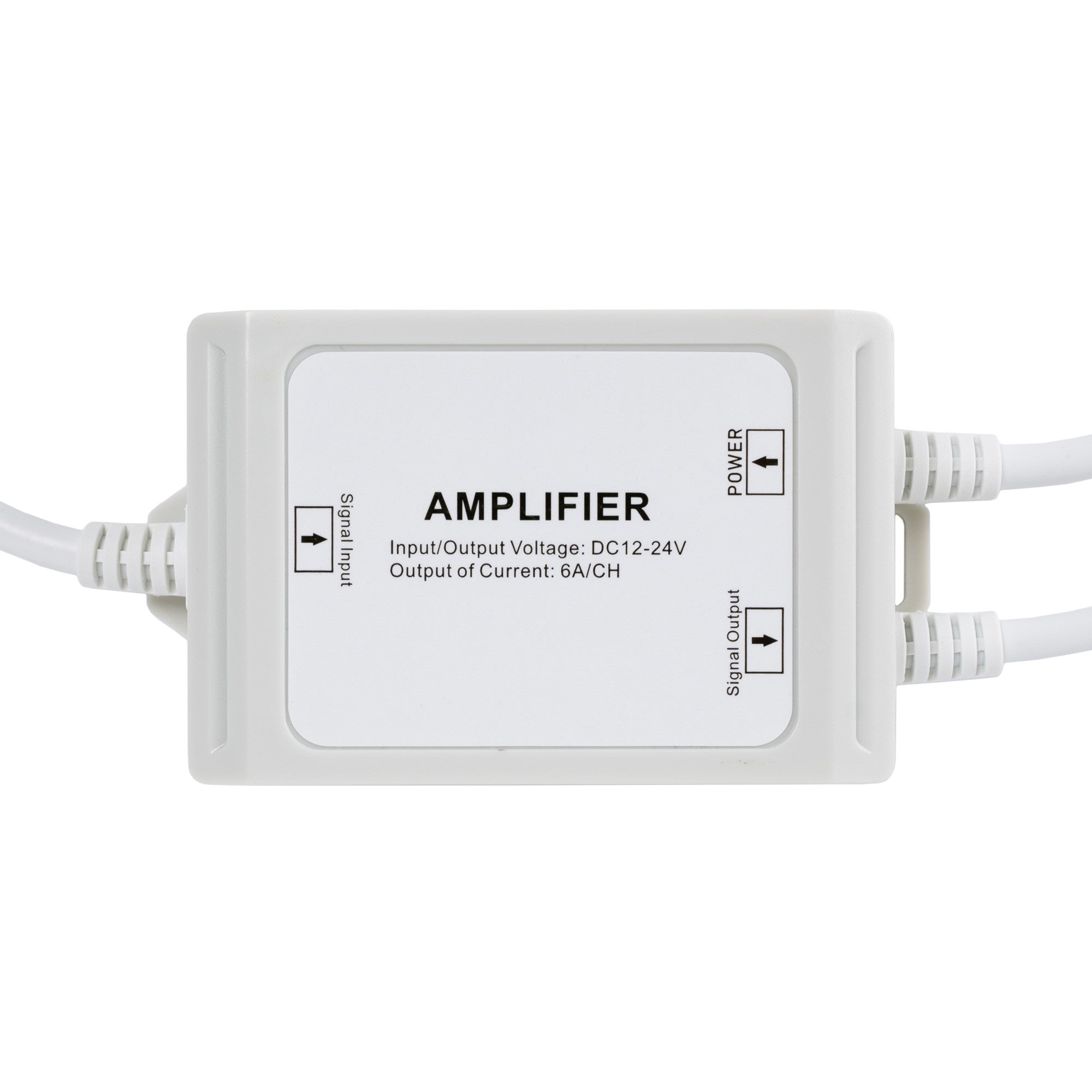 Amplificador de señal / Repetidor monocolor estanco 12-24V DC - 6A/canal - IP67