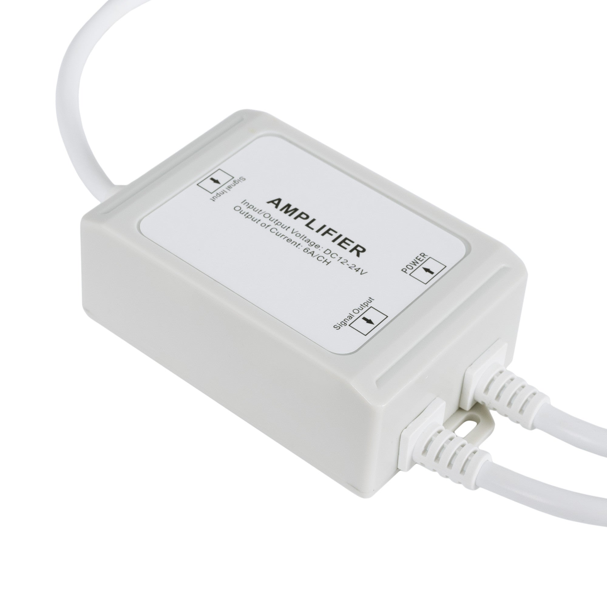 Amplificador de señal / Repetidor monocolor estanco 12-24V DC - 6A/canal - IP67