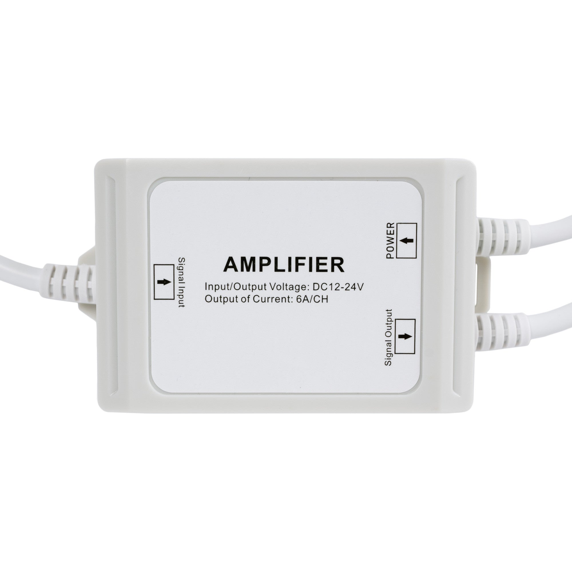 Amplificador de señal / Repetidor CCT estanco 12-24V DC - 6A/canal - IP67
