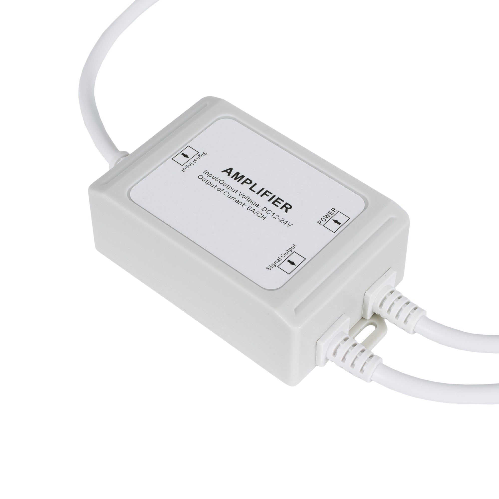 Amplificador de señal / Repetidor CCT estanco 12-24V DC - 6A/canal - IP67