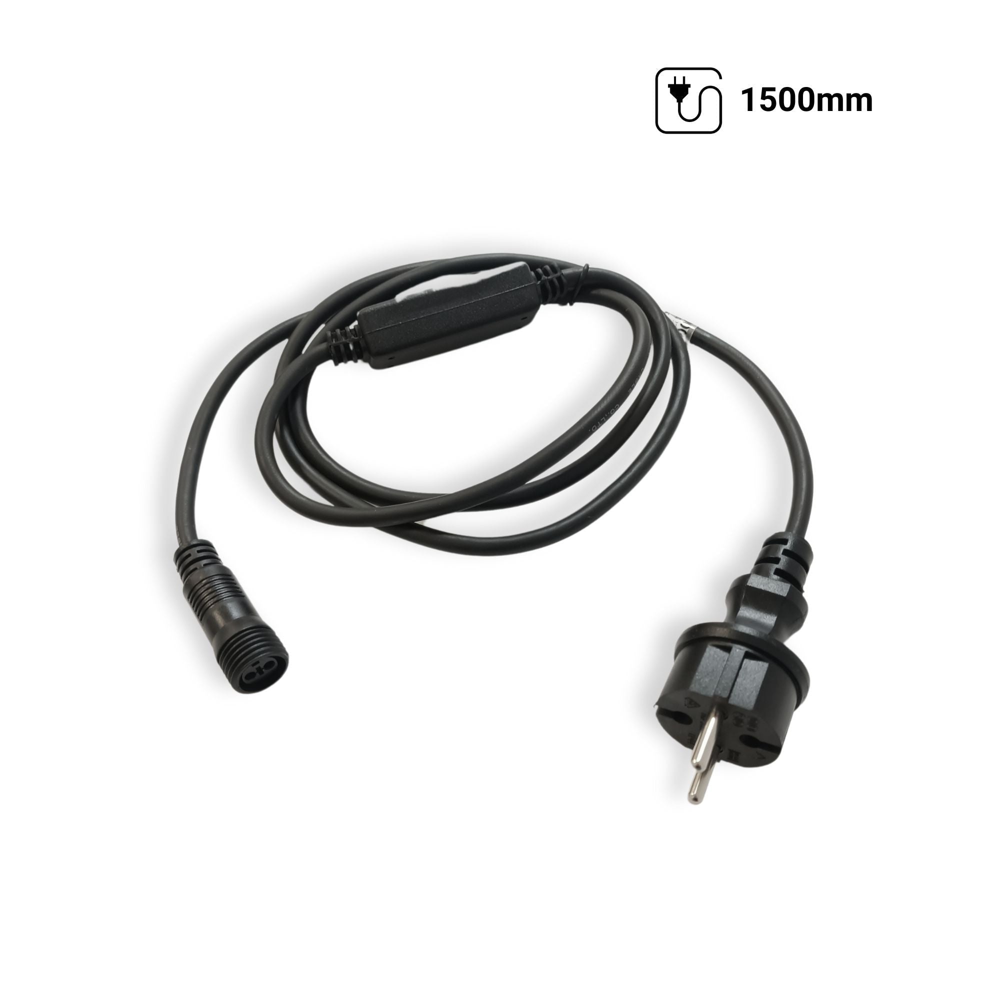 Cortina de luces LED - 1,5m x 90cm - 100 luces - Blanco frío