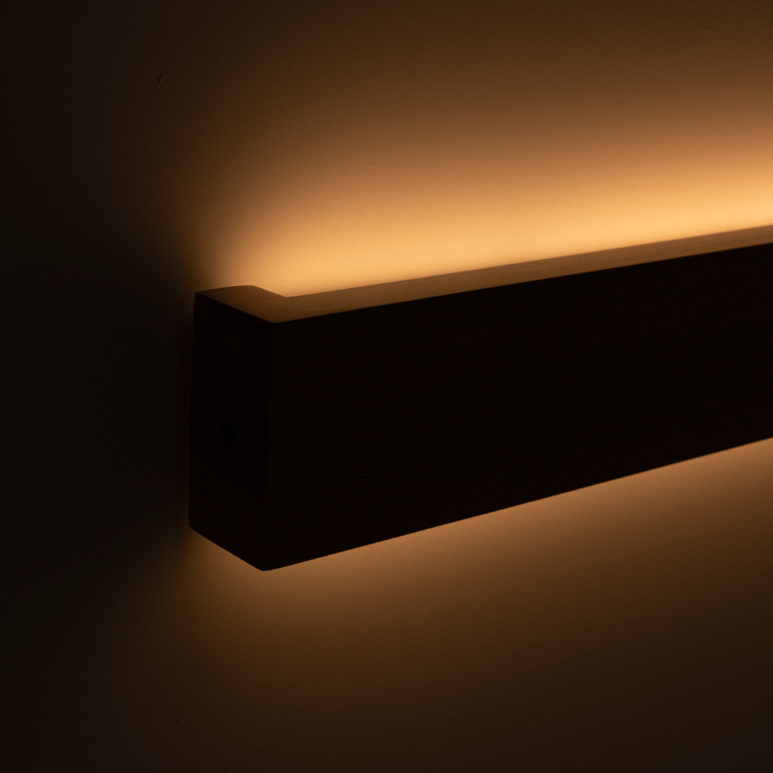 Aplique de pared lineal madera "Wooden" - 26W - 100cm - Driver Philips