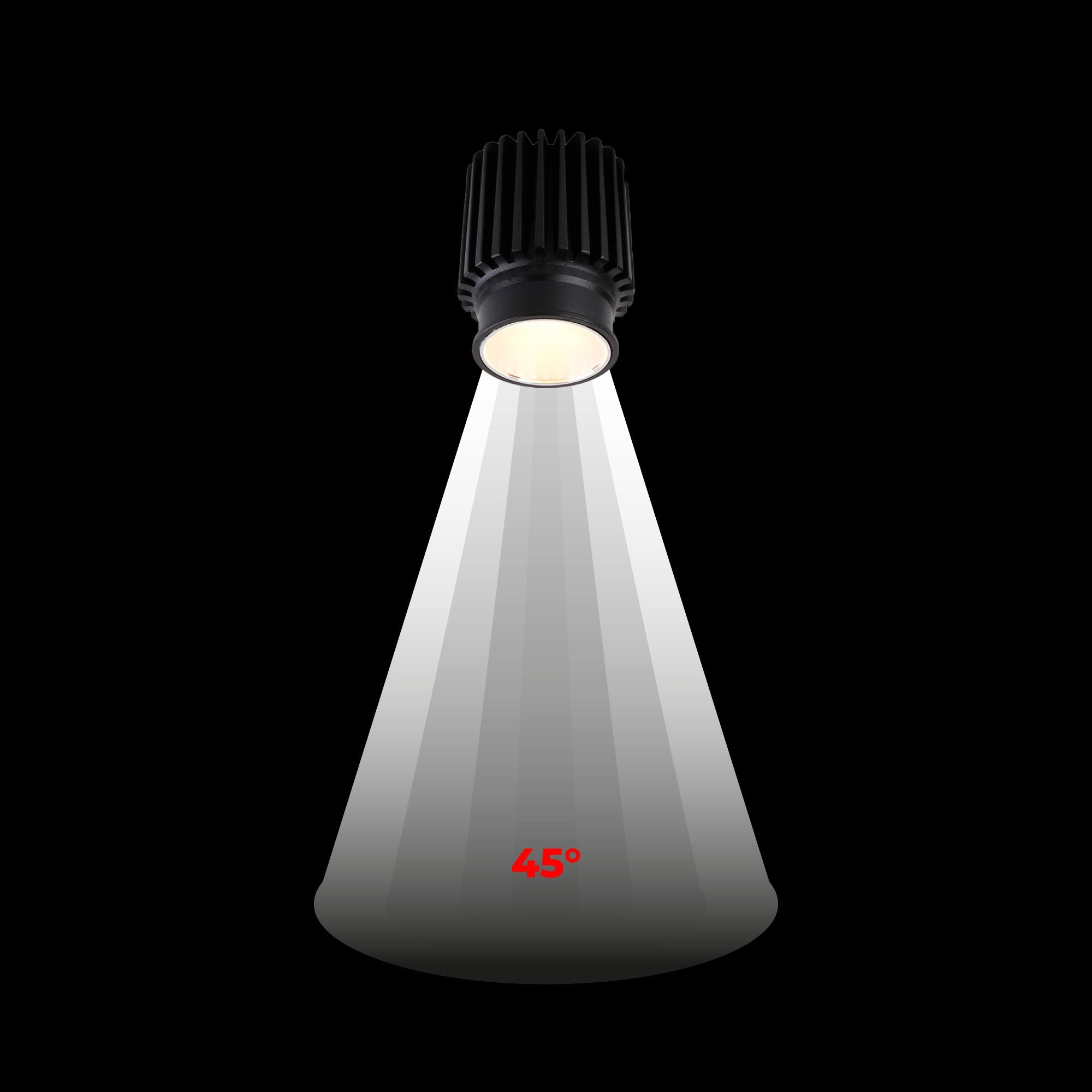 Módulo LED 15W para aro downlight MR16/GU10 - 45º - CRI 90