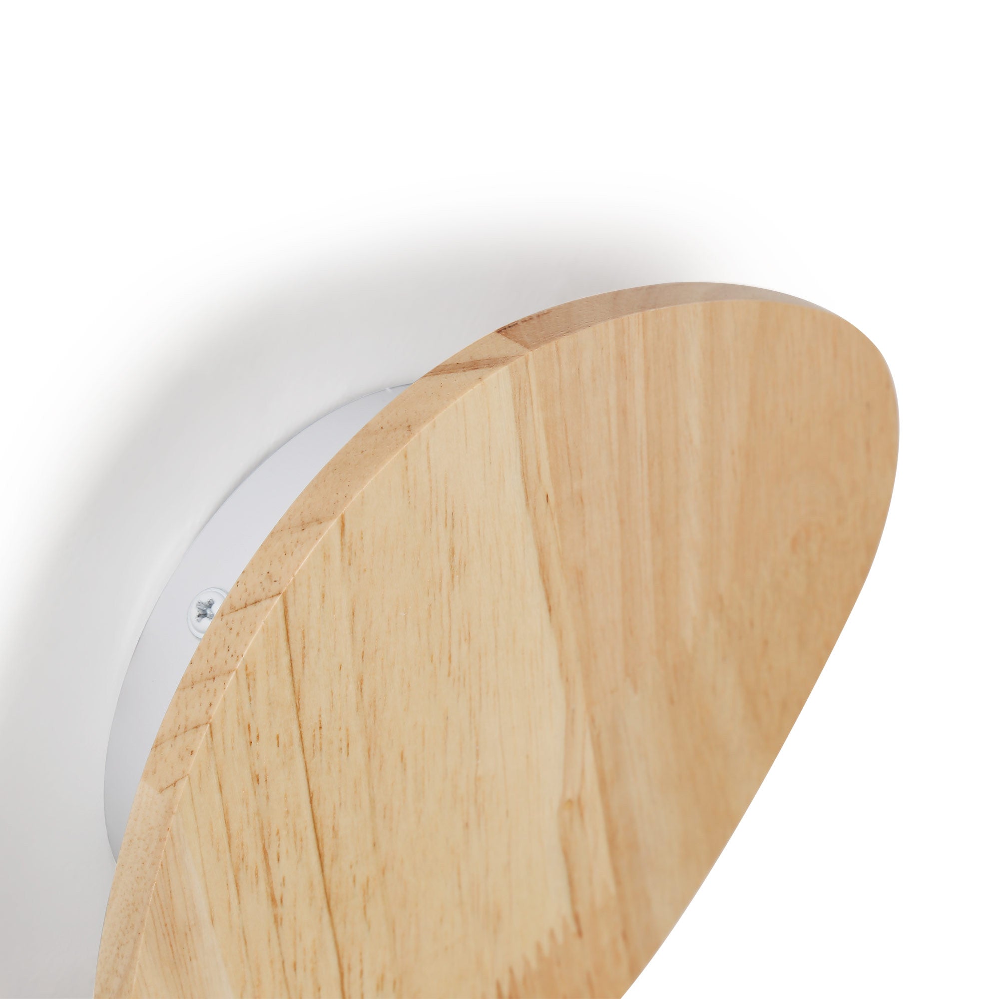 Aplique de pared madera "Eclipse 3" 8W - Luz cálida