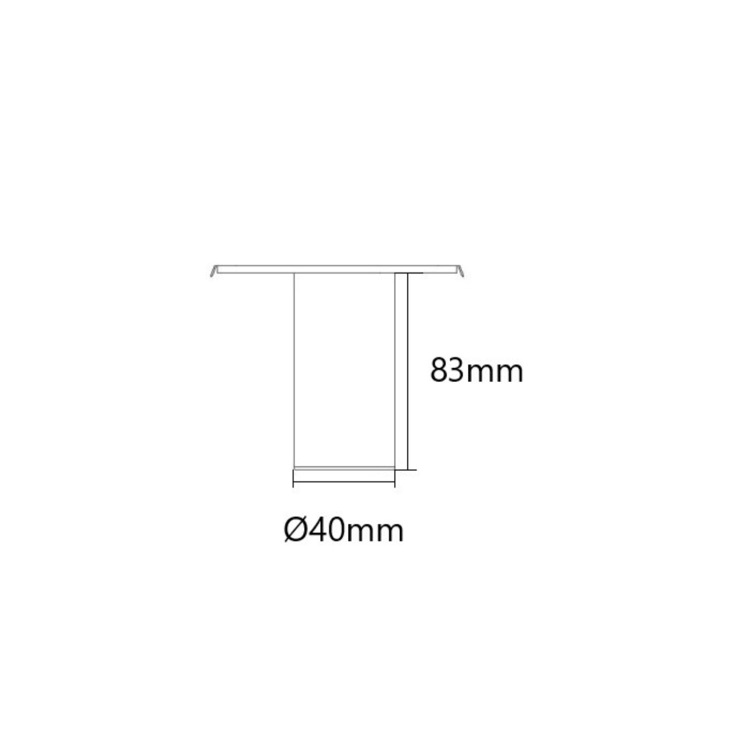 Foco LED empotrable orientable - 7W - Chip Cree - 24°