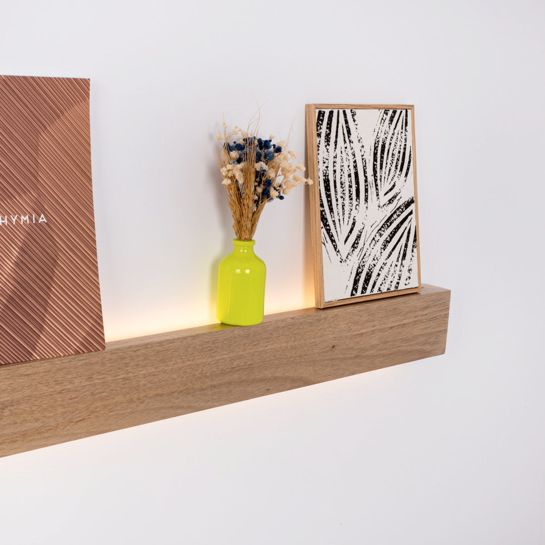 Aplique de pared lineal madera "Wooden" - 26W - 100cm - Driver Philips
