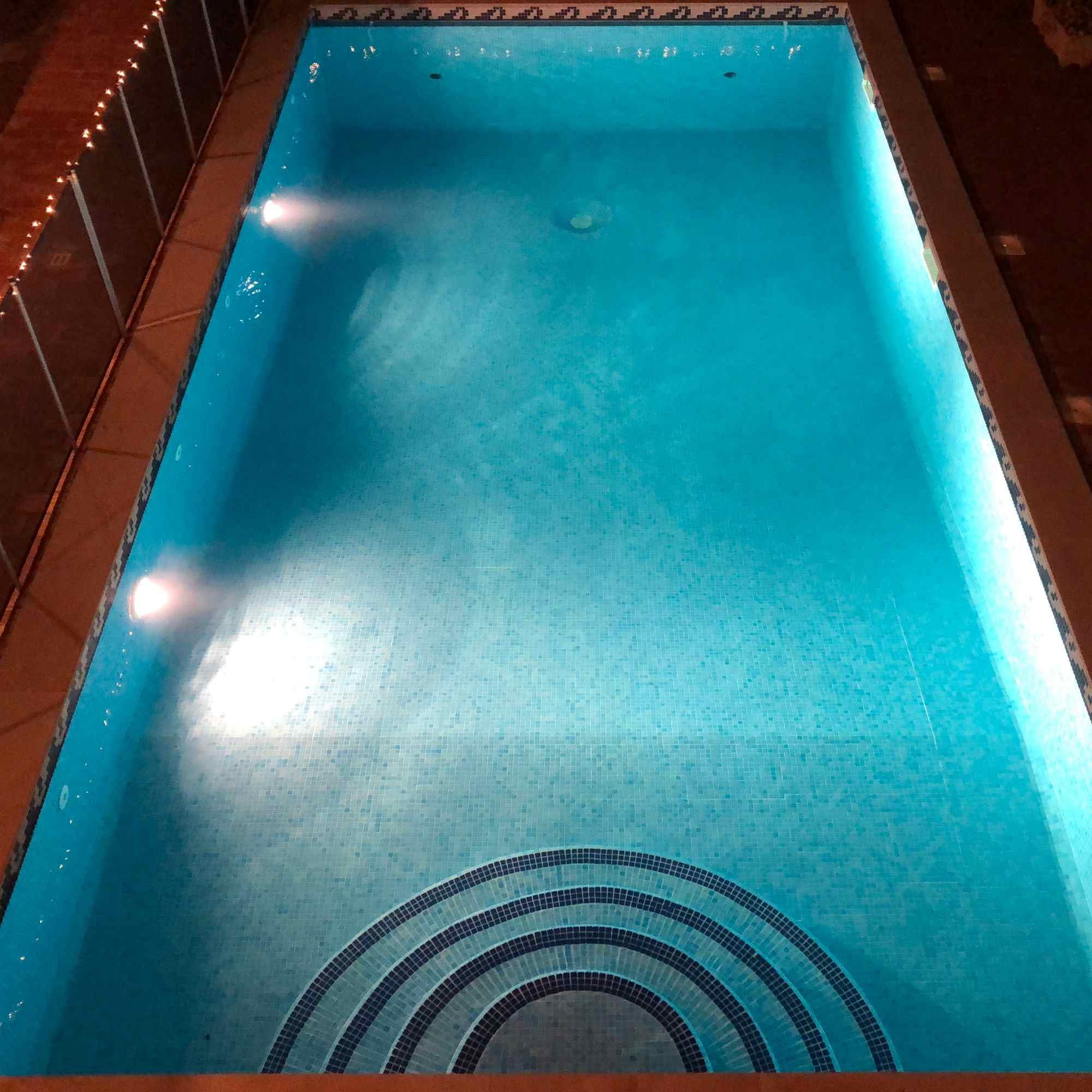 Foco LED para piscina de superficie 12V AC - 24W - Sumergible - IP68