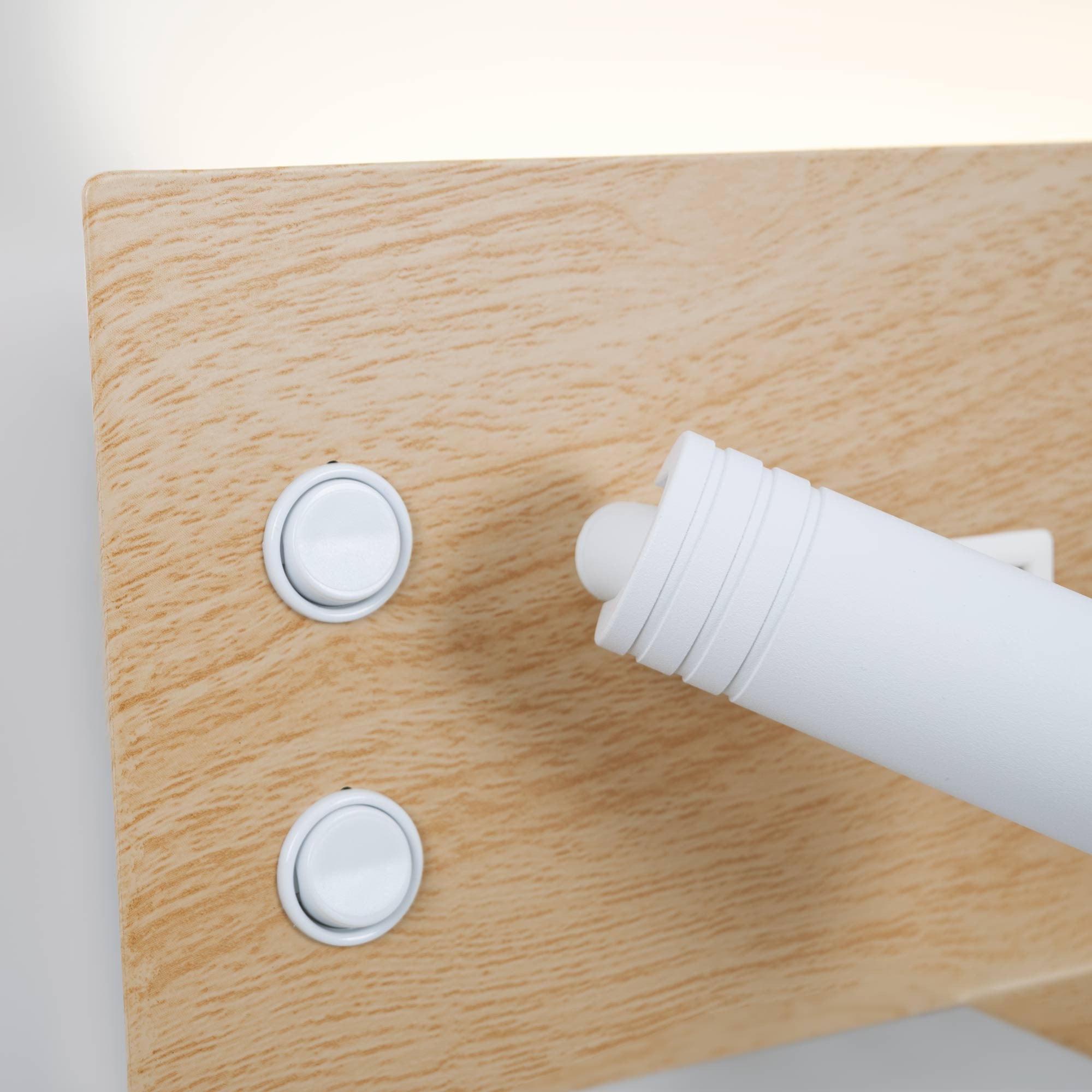 Pack x 2 - Aplique de pared para lectura con puerto USB "Kerta" - Iluminación doble - 3W+7W