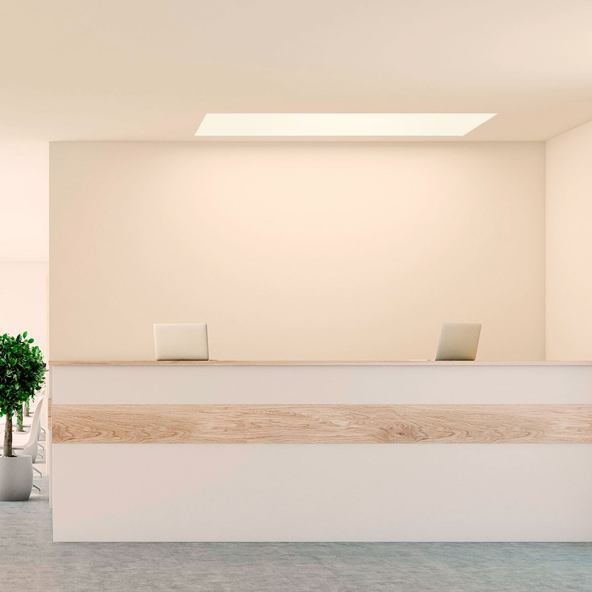Panel LED empotrable Backlight 120x30cm 36W -135lm/W - UGR22 - Driver Philips - IP40