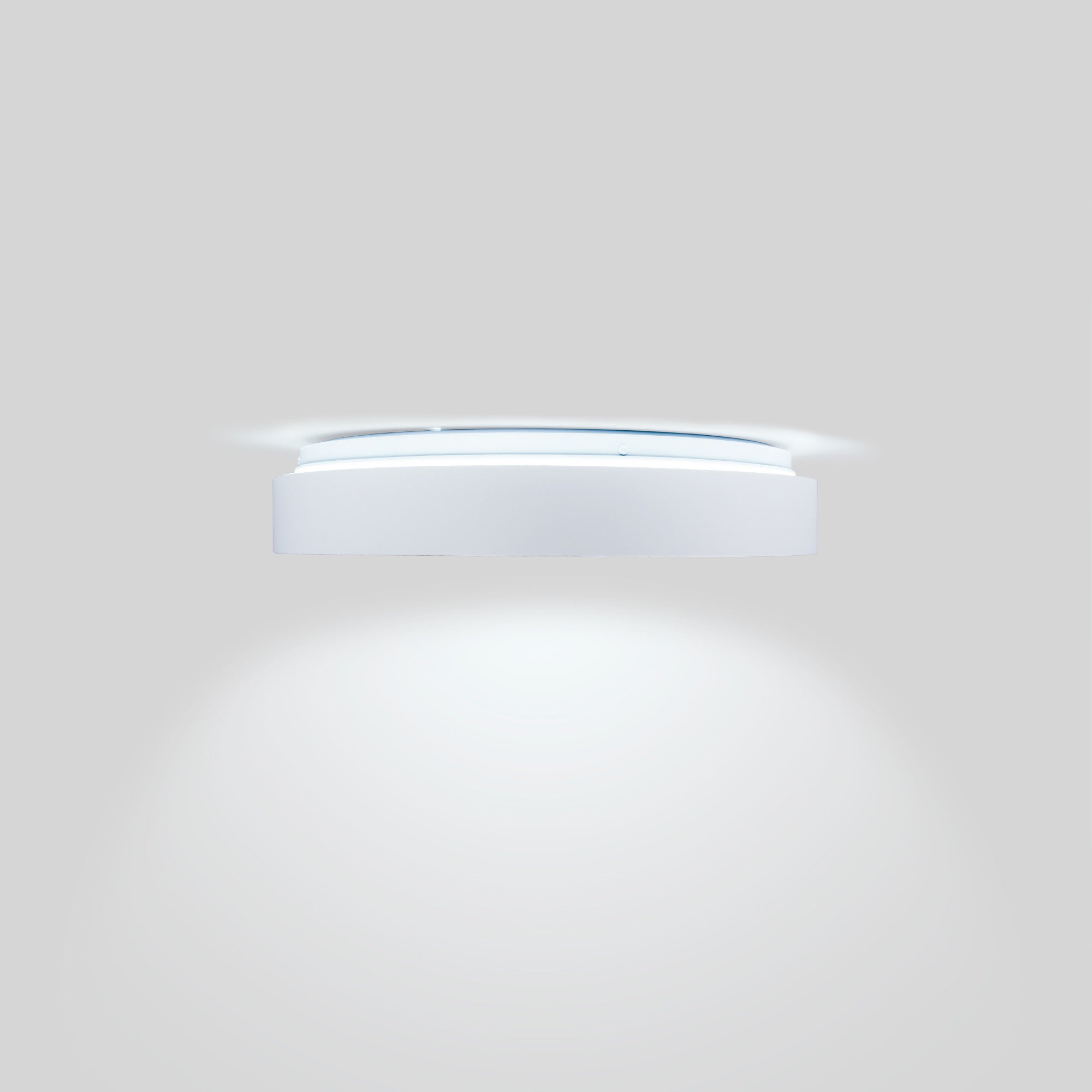 Lámpara de techo LED tipo plafón CCT 24W - Efecto madera - Ø40cm
