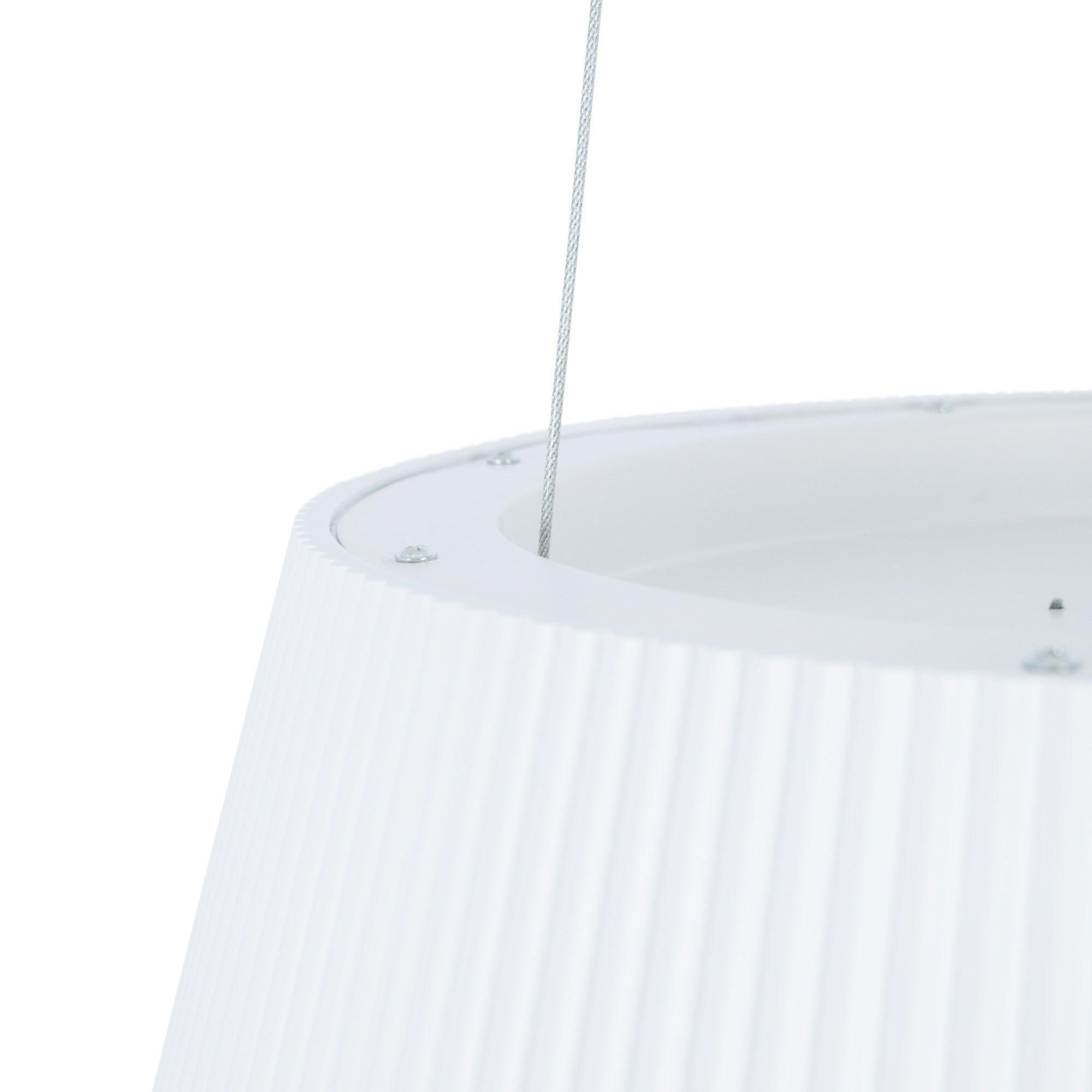 Lámpara colgante LED CCT 24W - Efecto madera - ø46cm