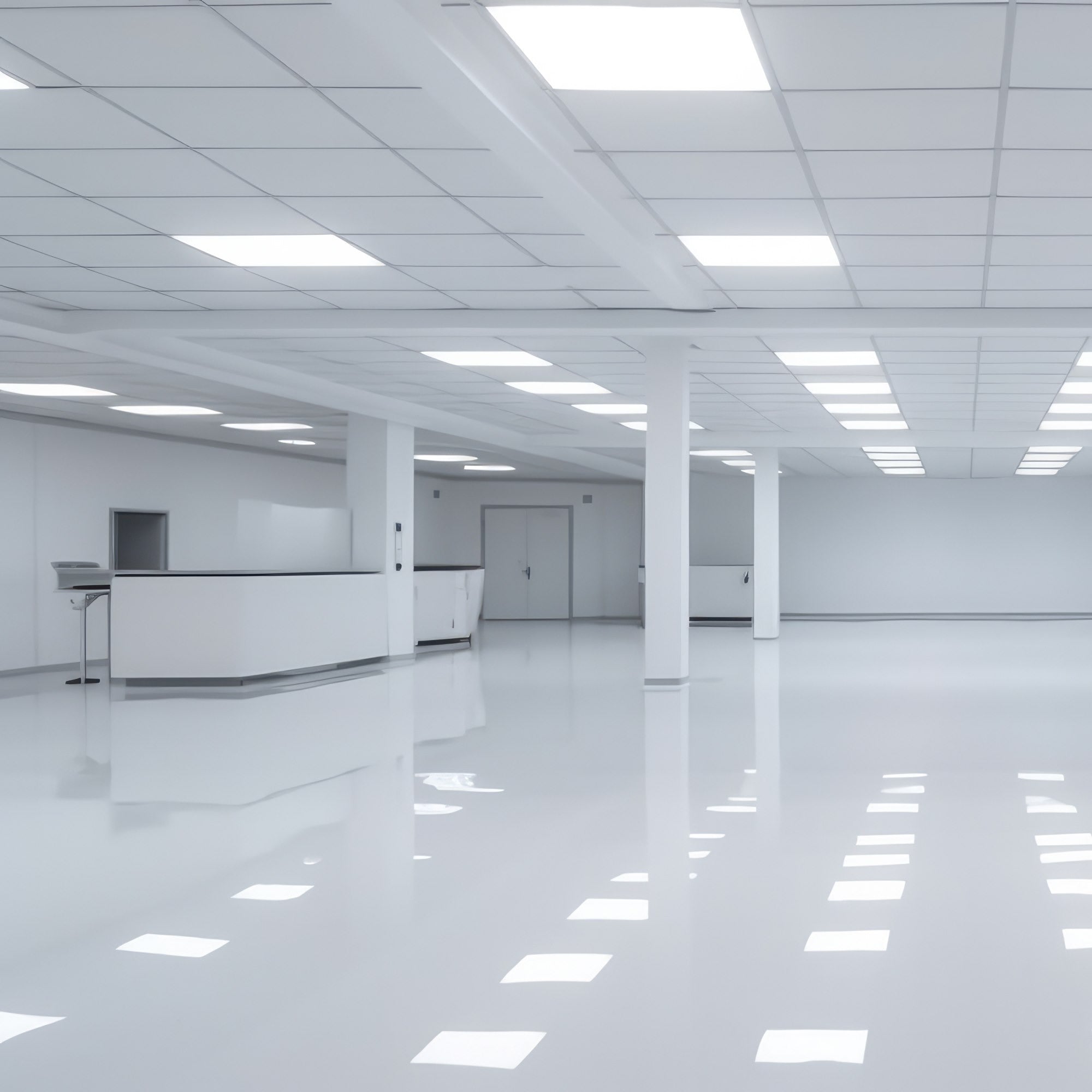 Panel LED empotrable Backlight 62x62cm - 4800lm - Driver Osram- 40W - UGR18 - IP20