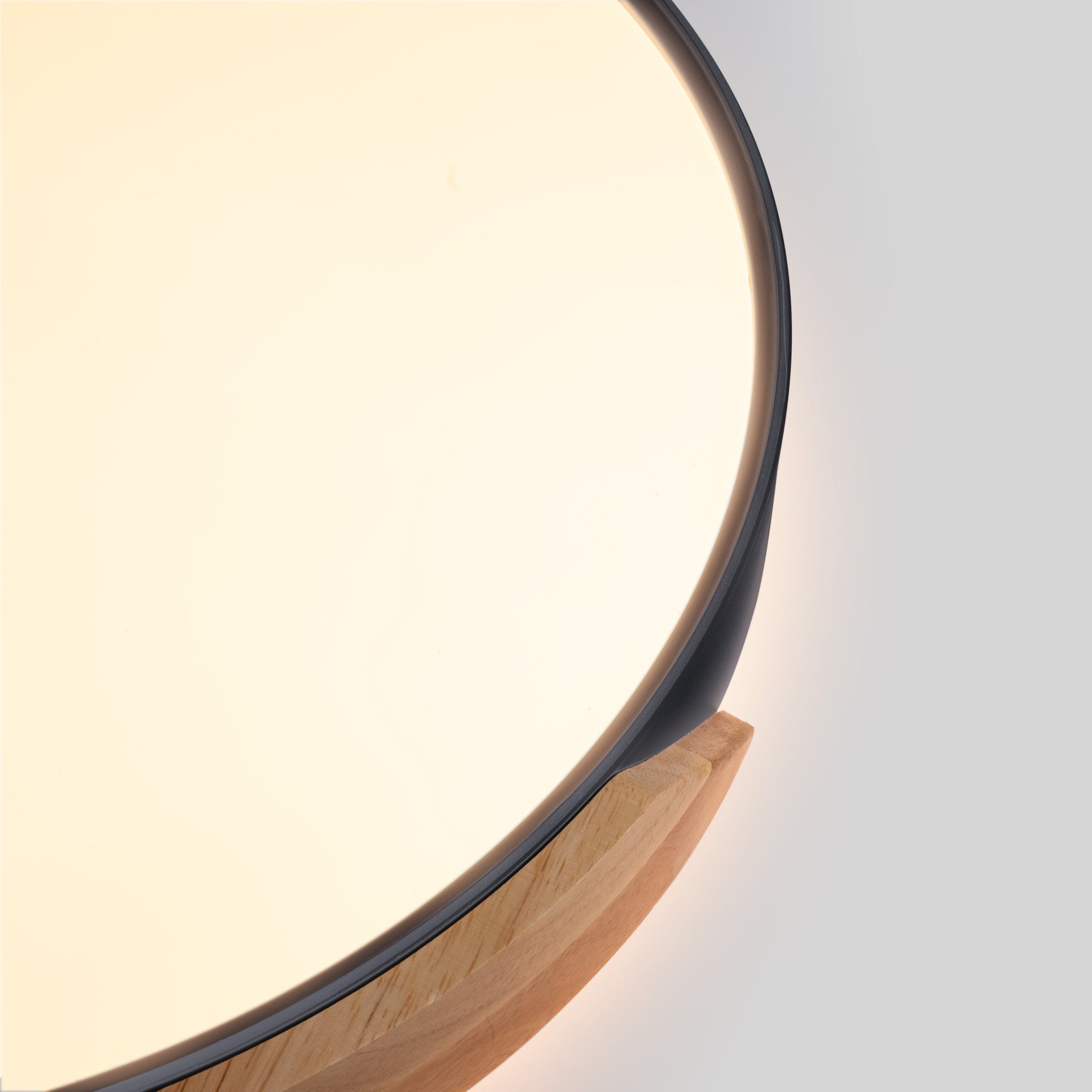 Plafón LED techo CCT 24W - Madera y Policarbonato - ø40cm - IP22