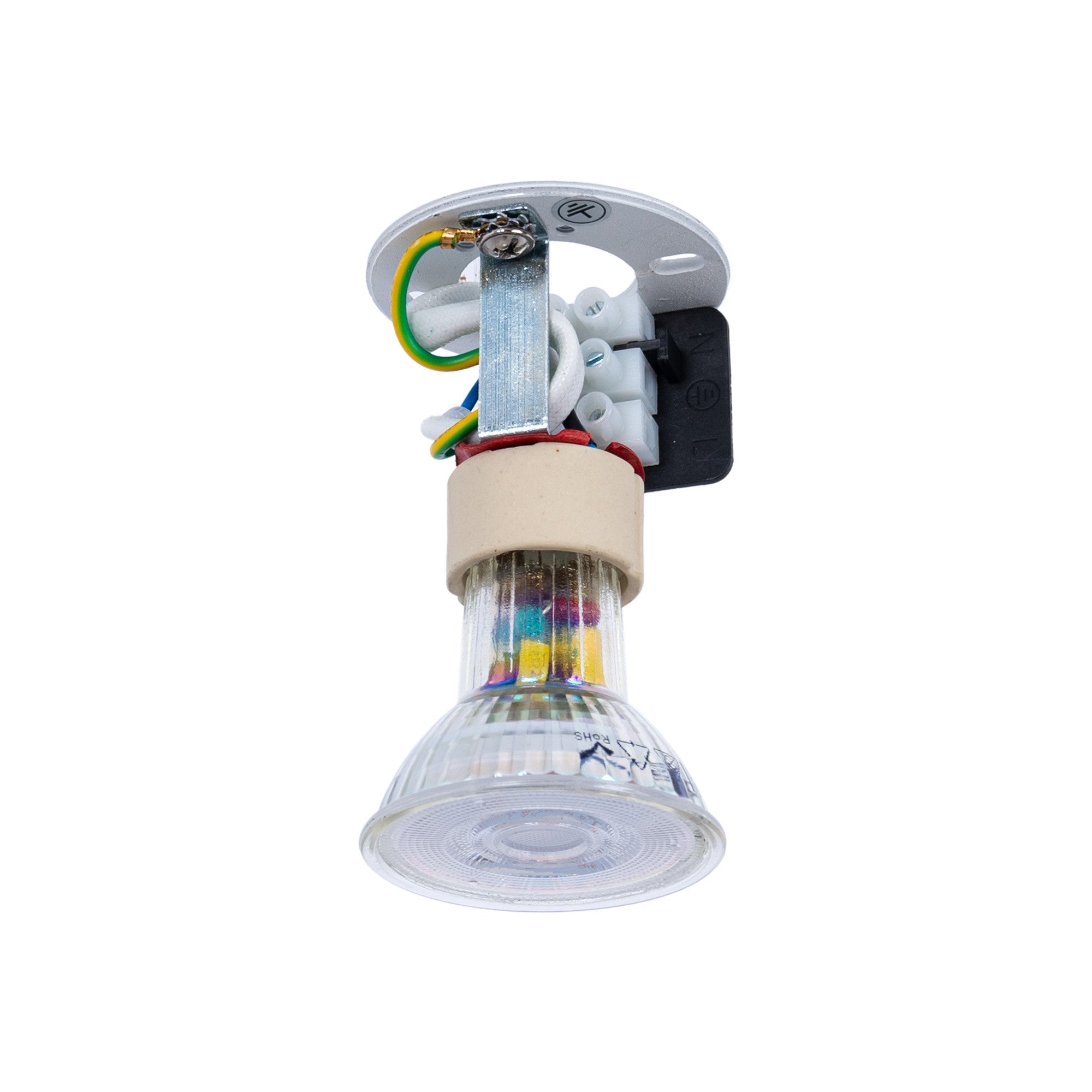 Aplique de techo aluminio "Sandy" - GU10