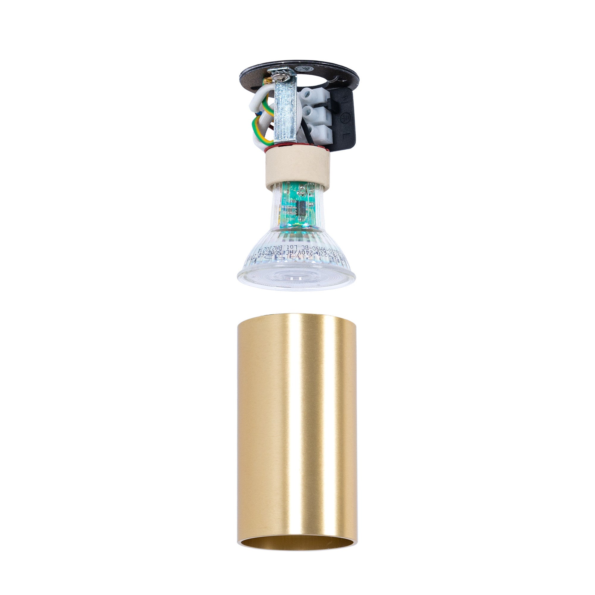 Aplique de techo aluminio "Sandy" - GU10