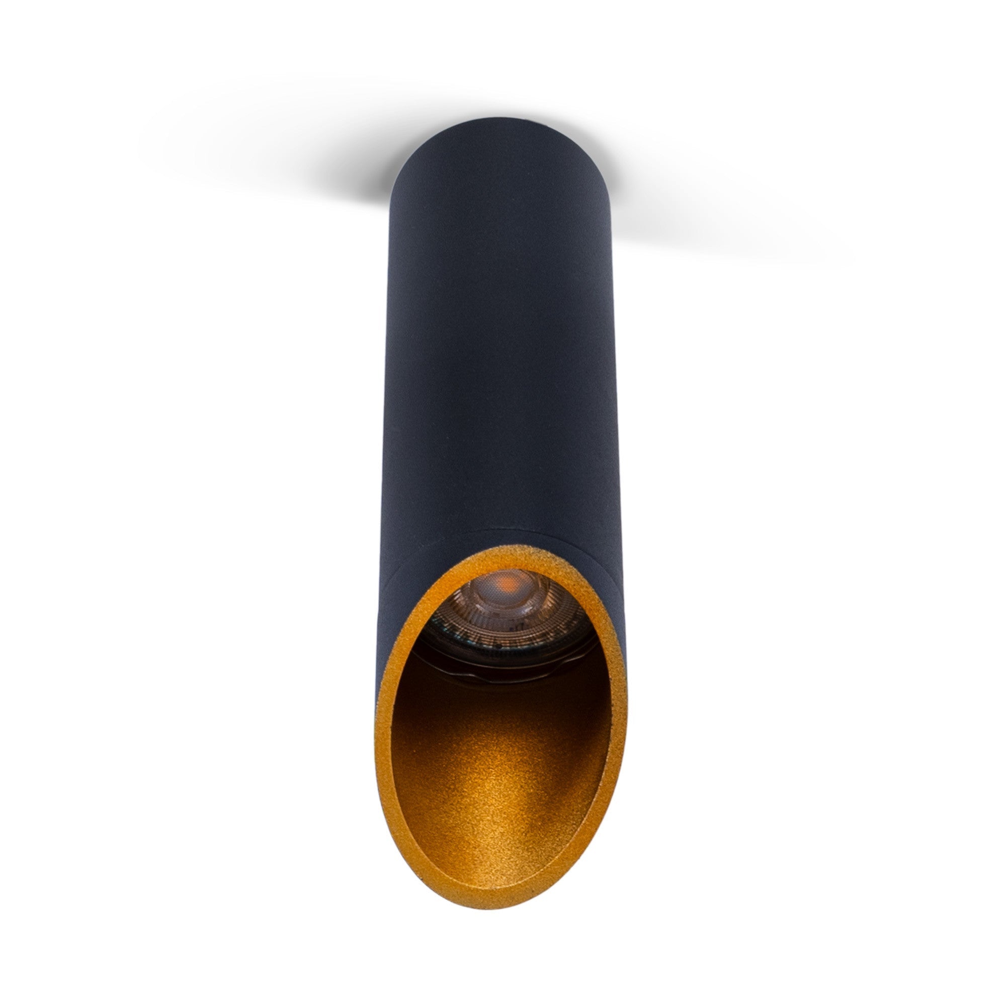 Aplique de techo aluminio "Vina" - Biselado - 20cm - GU10