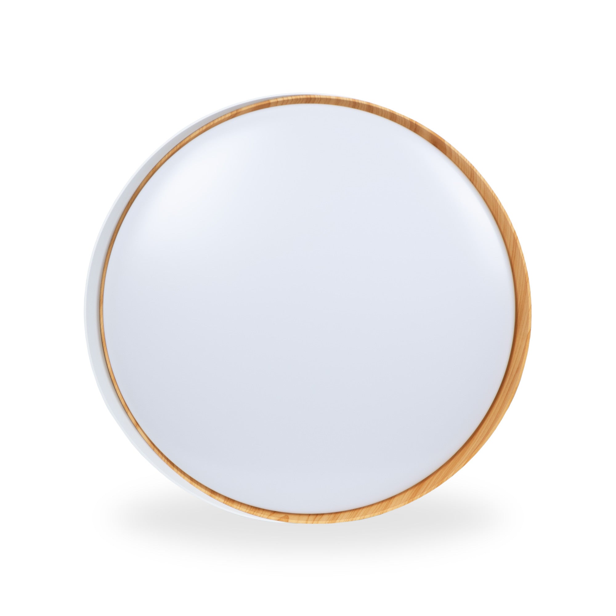 Lámpara de techo LED tipo plafón CCT 36W - Efecto madera - ø50cm - IP22