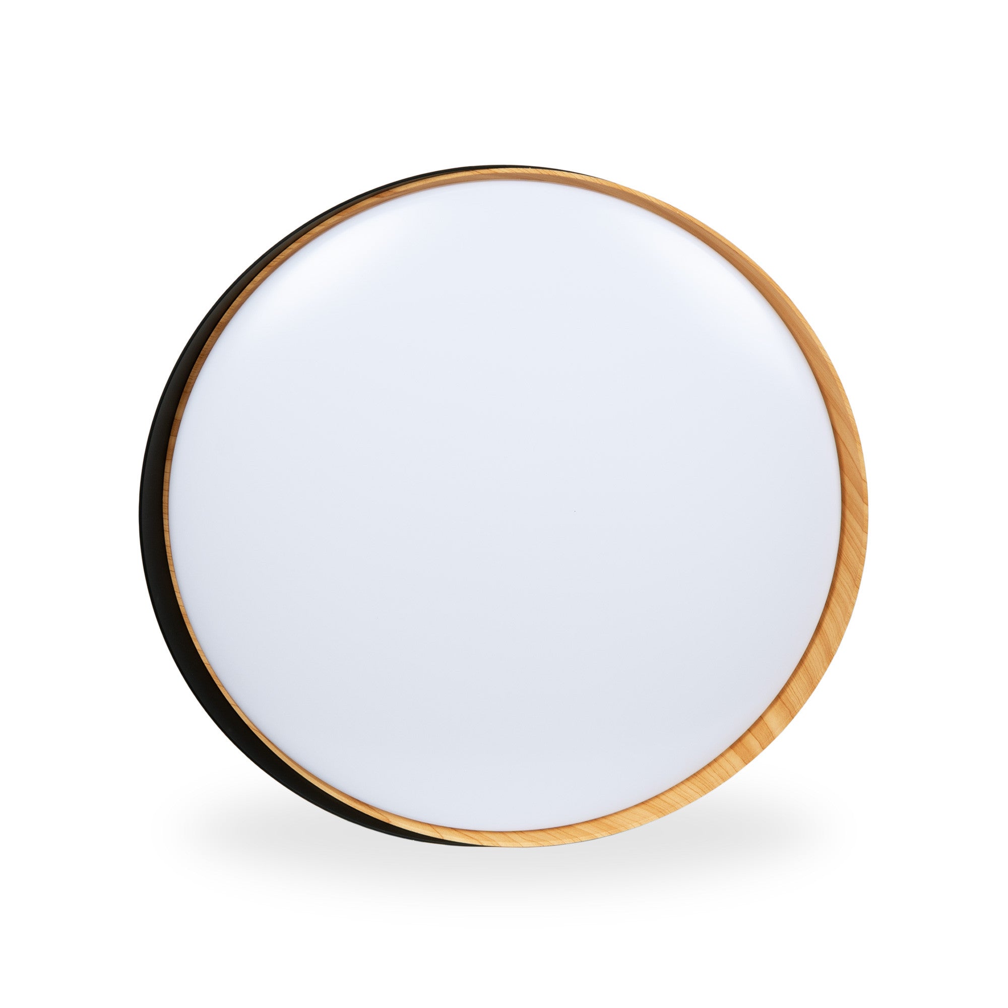 Lámpara de techo LED tipo plafón CCT 36W - Efecto madera - ø50cm - IP22