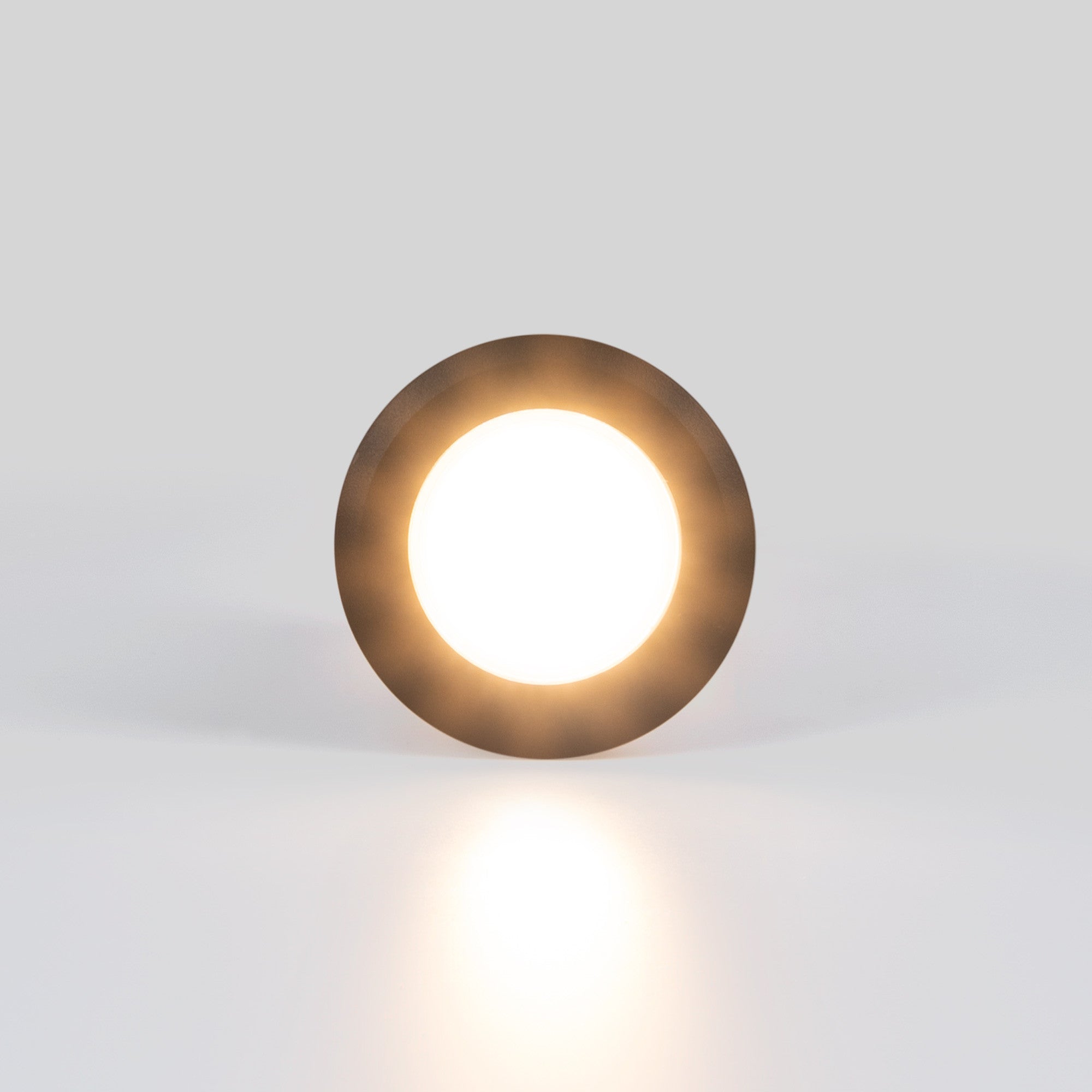 Baliza LED empotrable en suelo 10W - Blanco cálido - IP67 - Color Negro