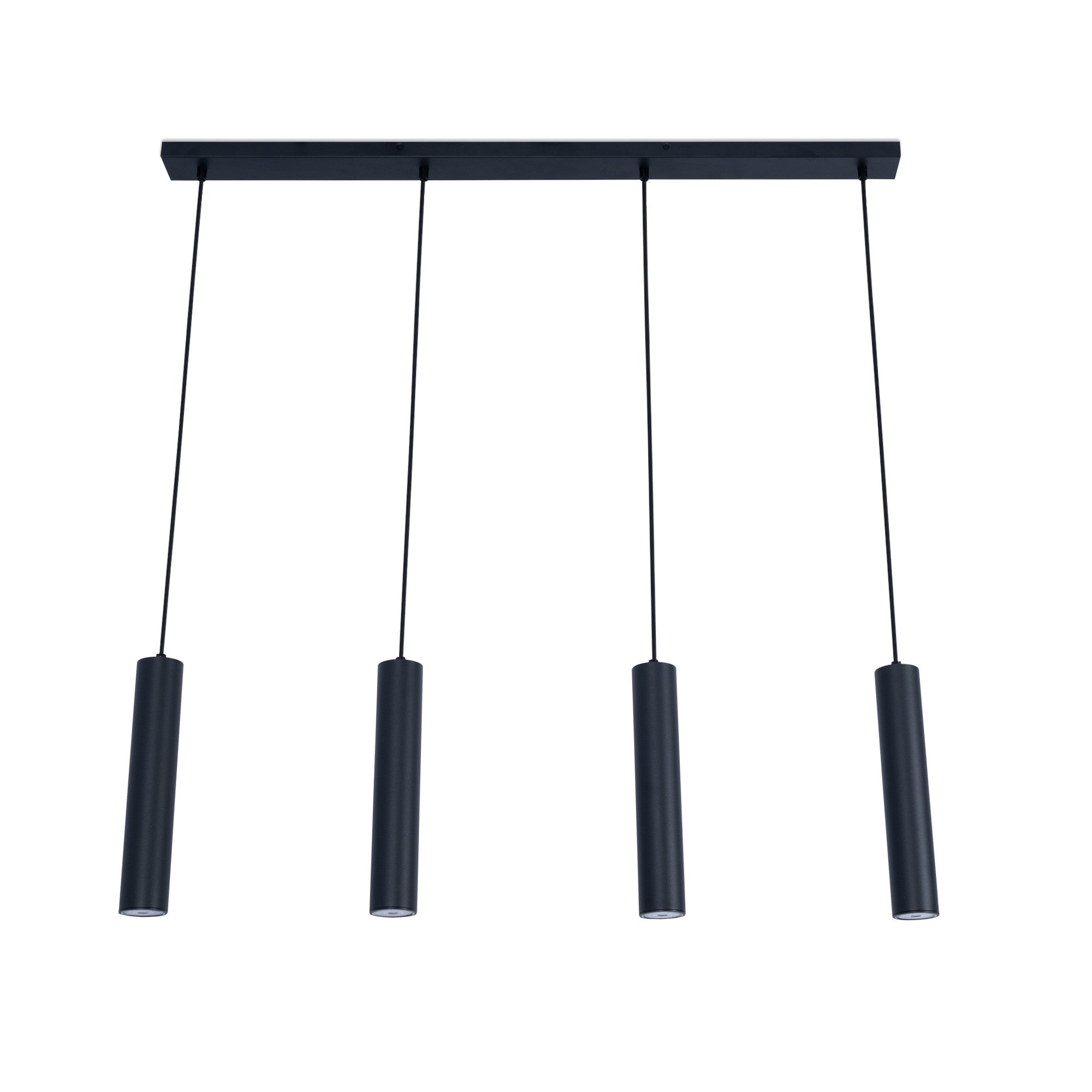 Lámpara colgante minimalista cuádruple "Bila 4" - GU10