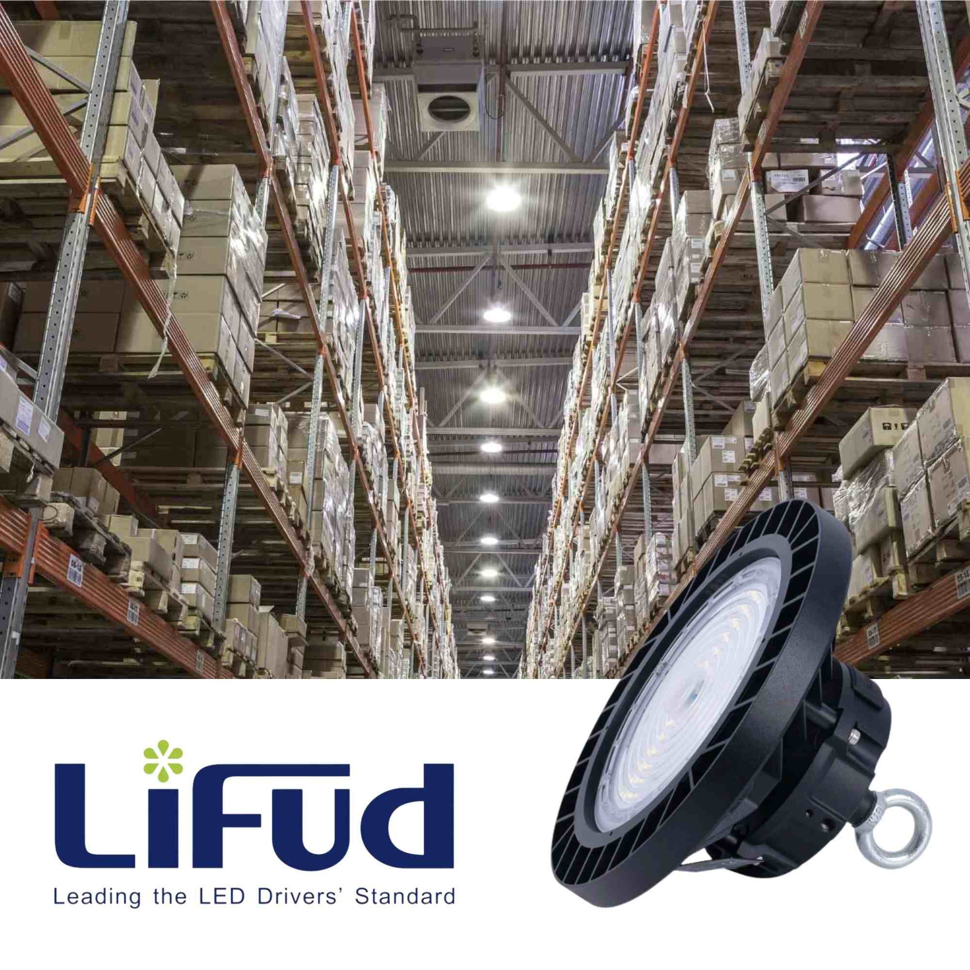 Campana LED industrial - 100W - PHILIPS Lumileds - Driver LIFUD - 5000K - IP65 - 7 años garantía