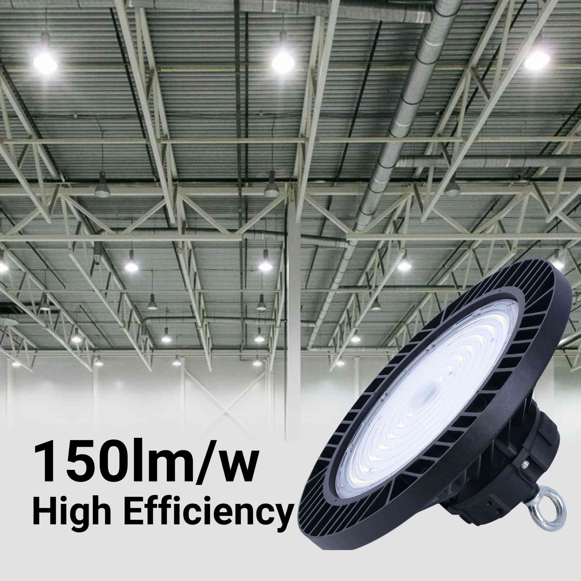 Campana LED industrial - 200W - PHILIPS Lumileds - Driver LIFUD - 5000K - IP65 - 7 años garantía